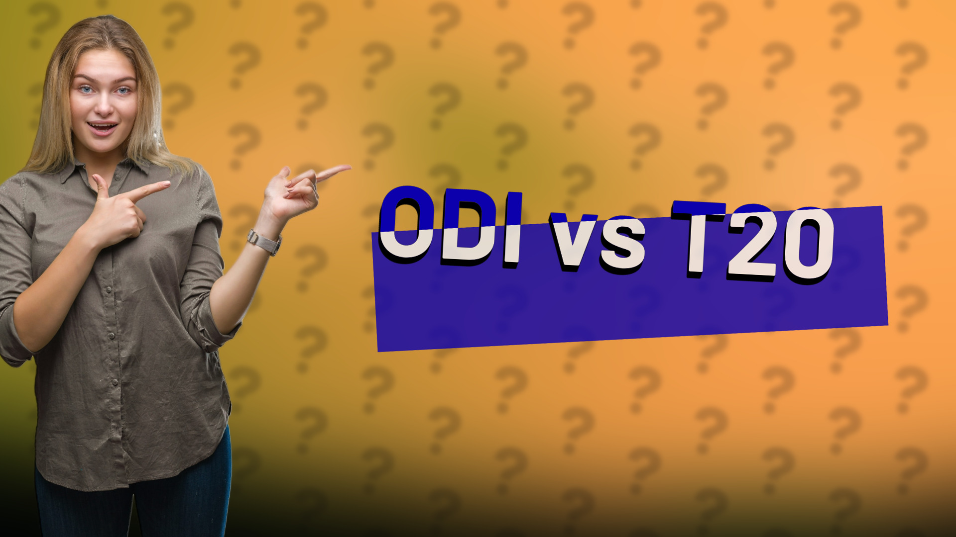 ODI vs T20