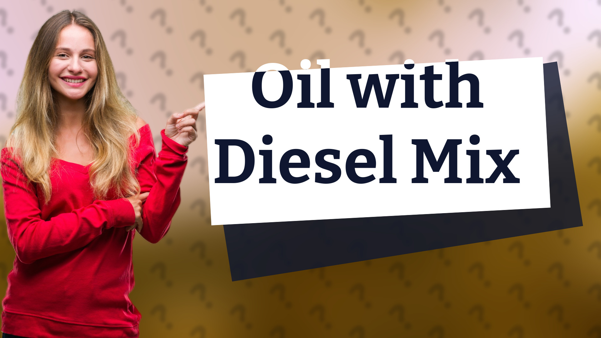 Oil with Diesel Mix
