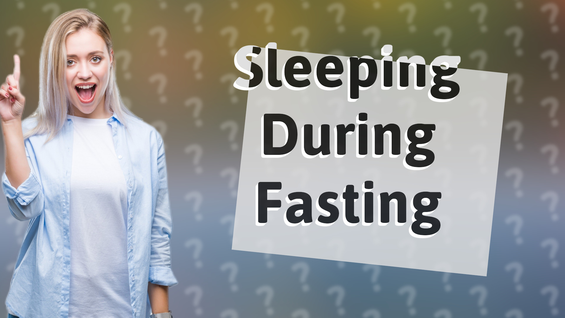 Sleeping During Fasting