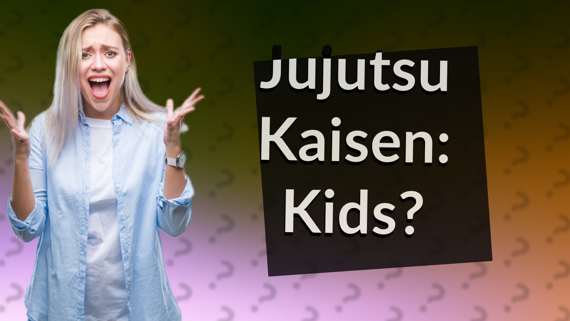 Jujutsu Kaisen: Kids?