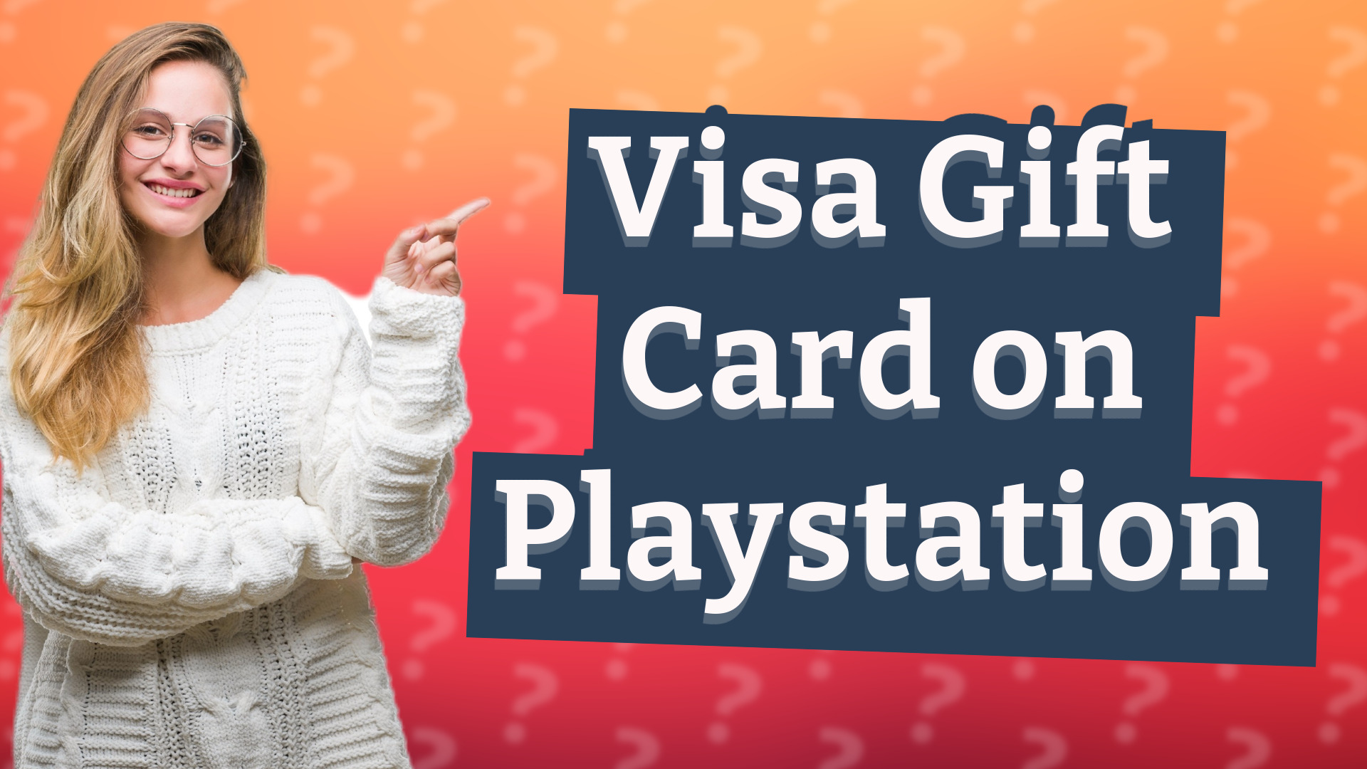 Visa Gift Card on Playstation