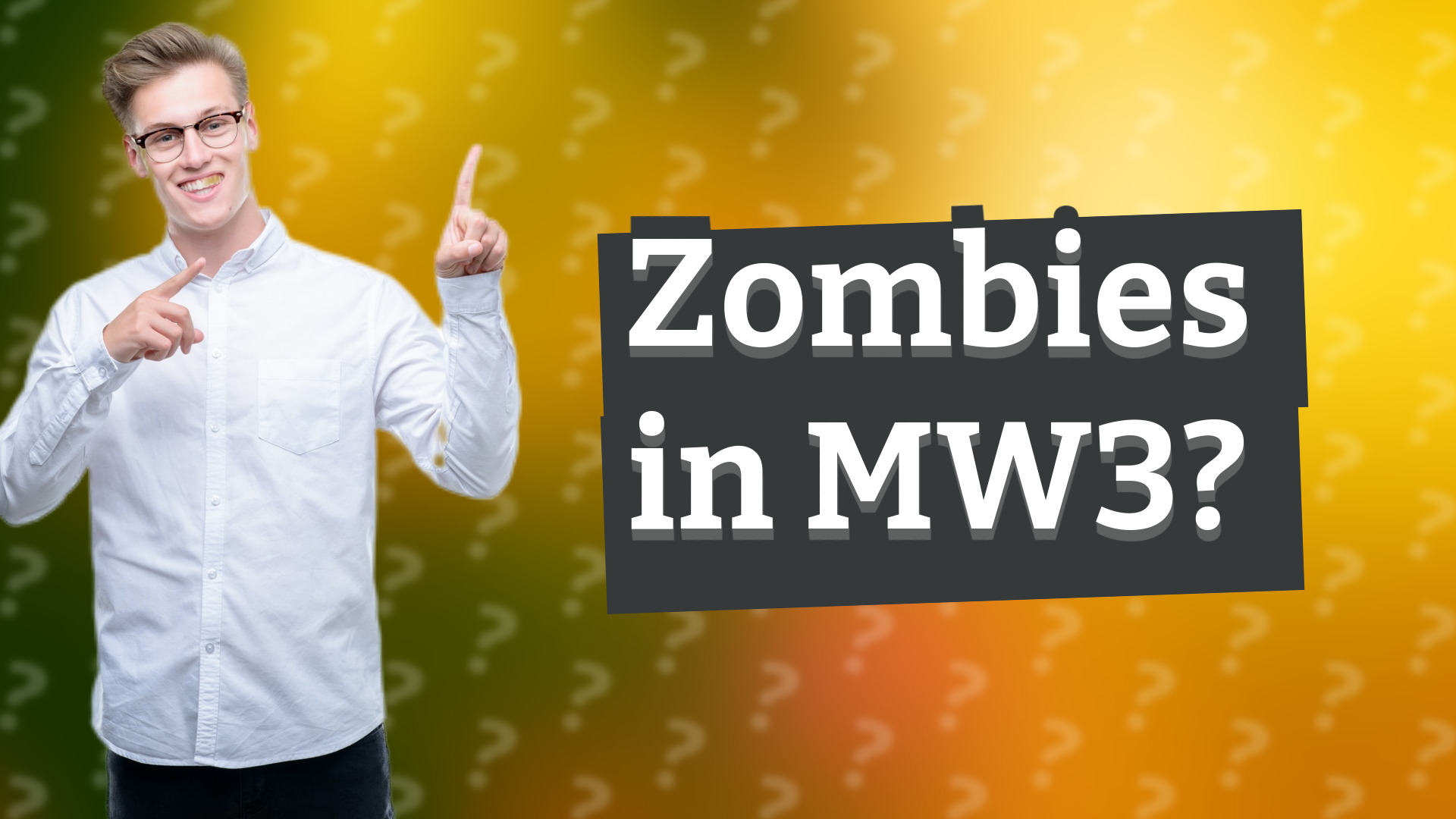 Zombies in MW3?