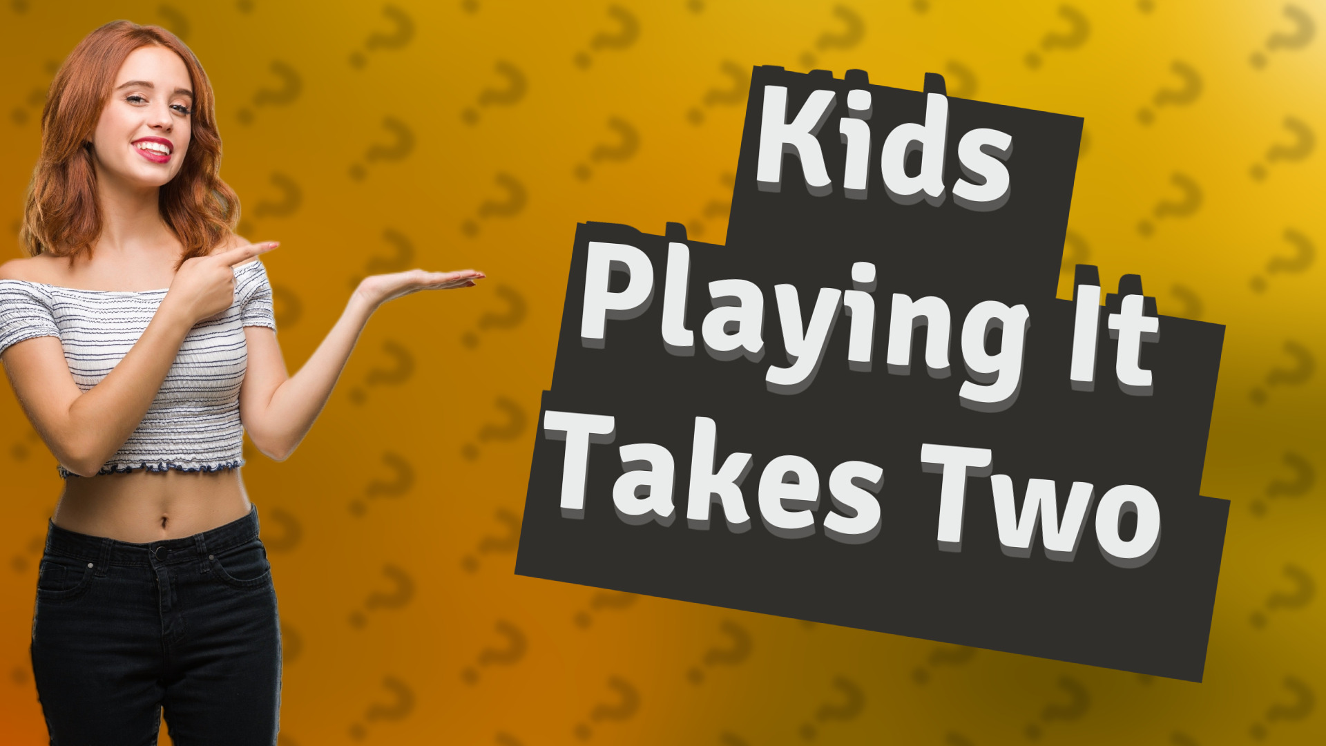 Kids Playing It Takes Two