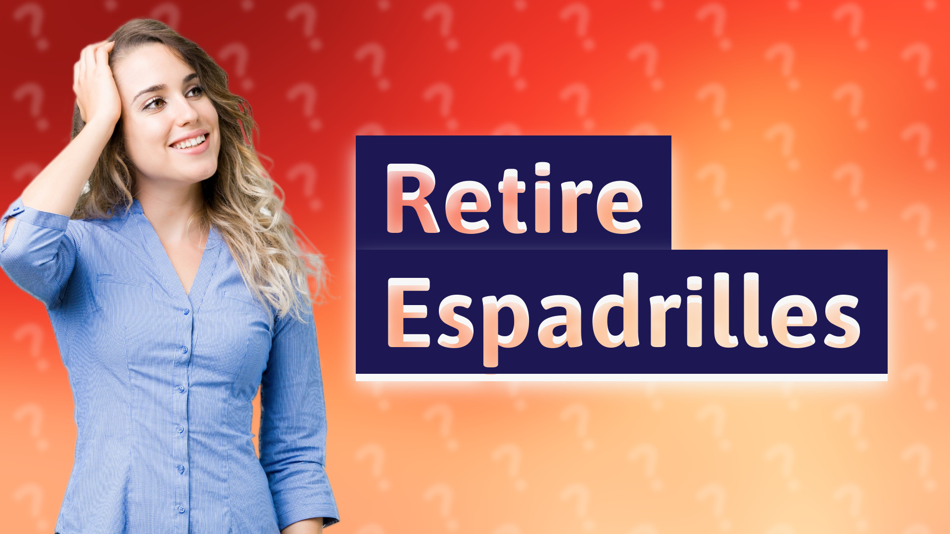 Retire Espadrilles