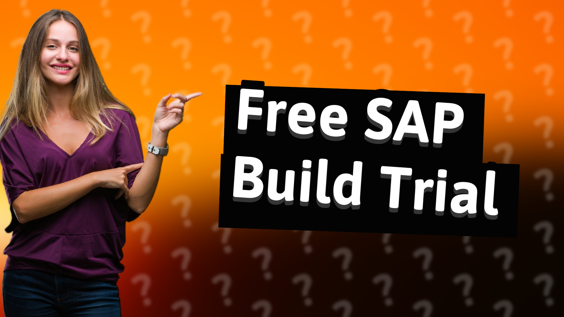 Free SAP Build Trial