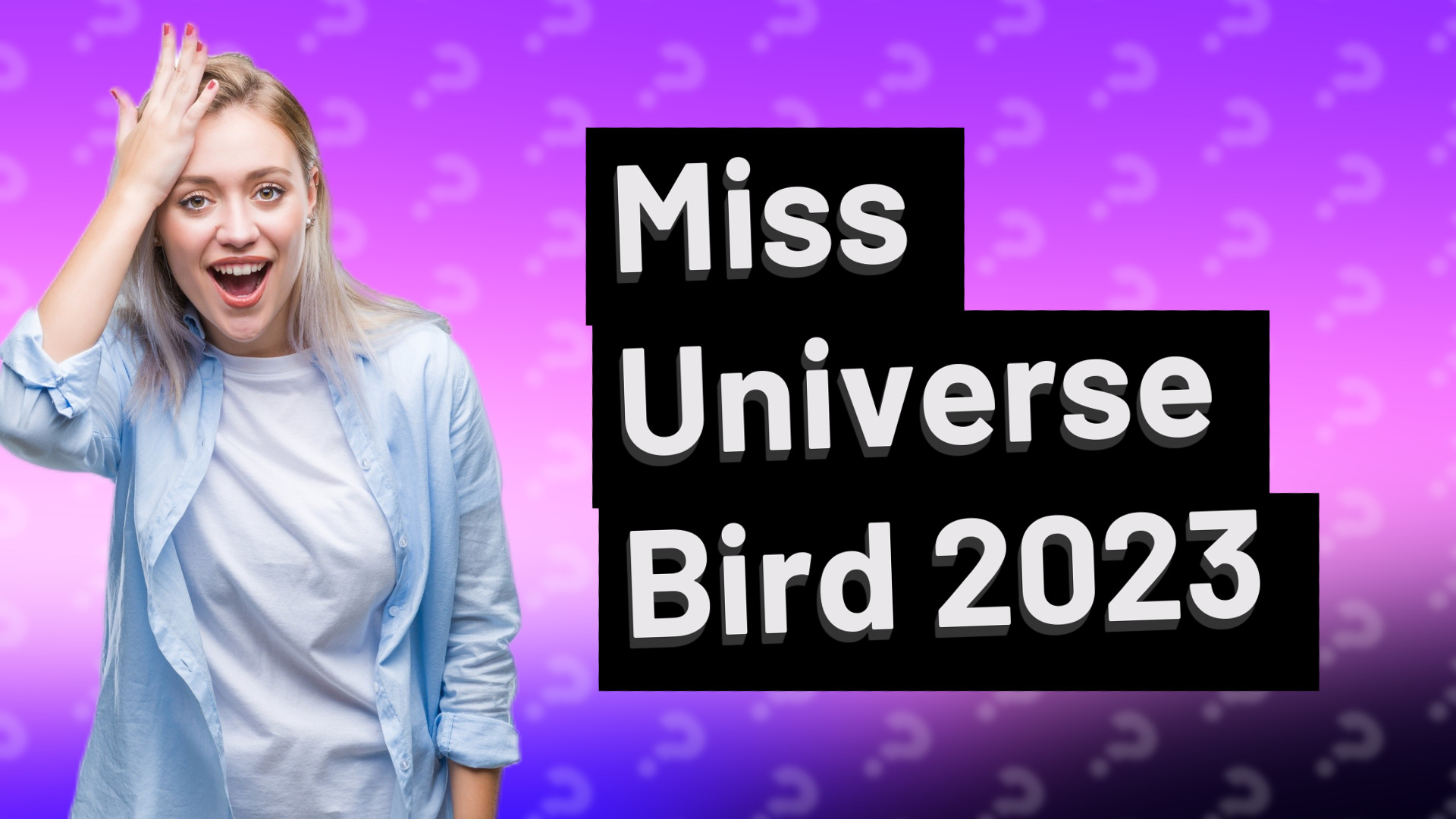 Miss Universe Bird 2023