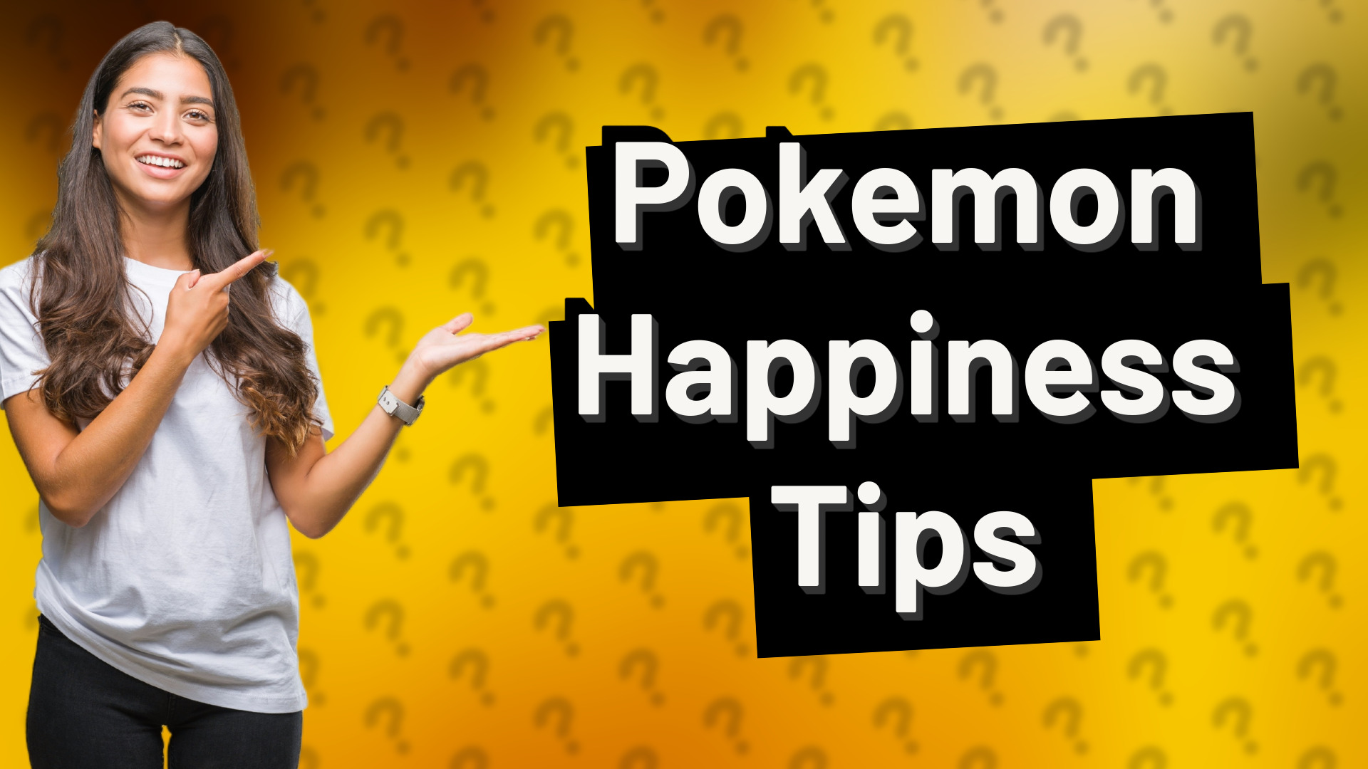 Pokemon Happiness Tips