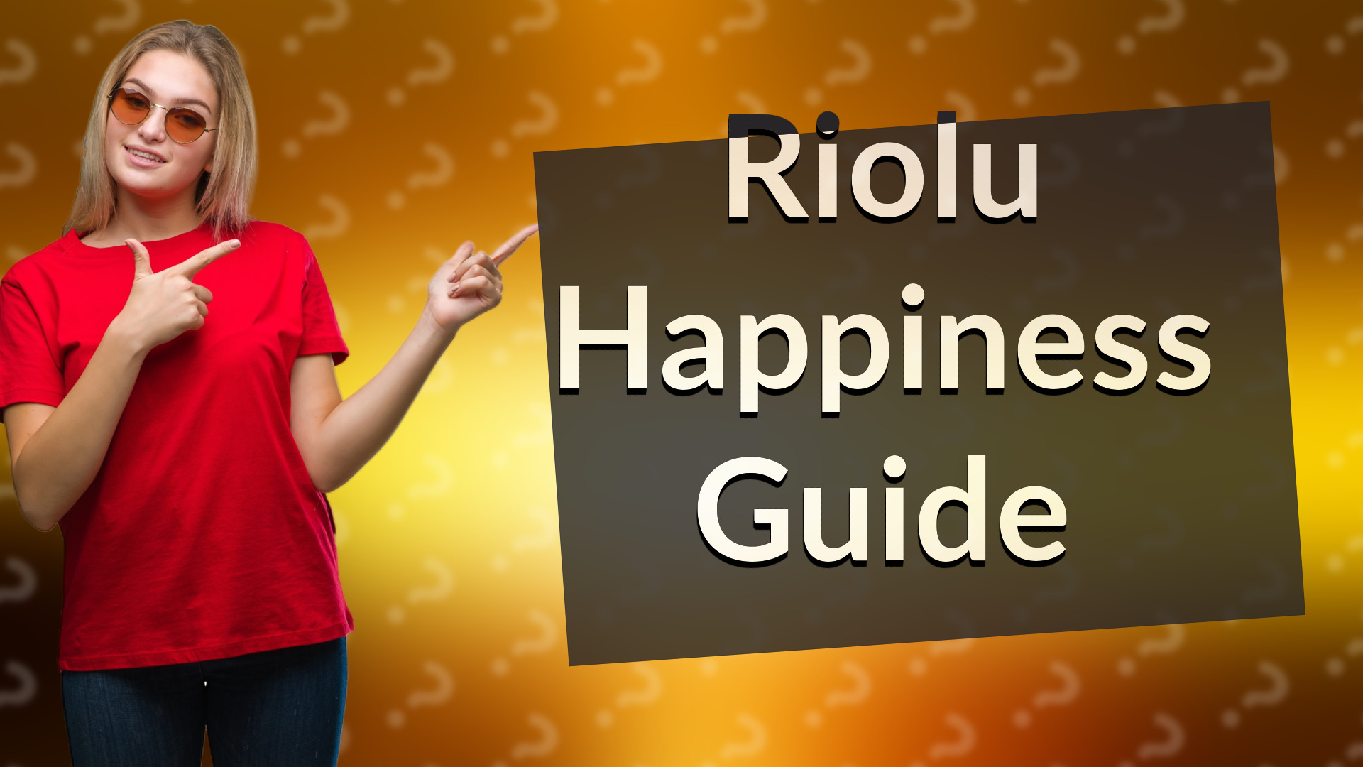 Riolu Happiness Guide