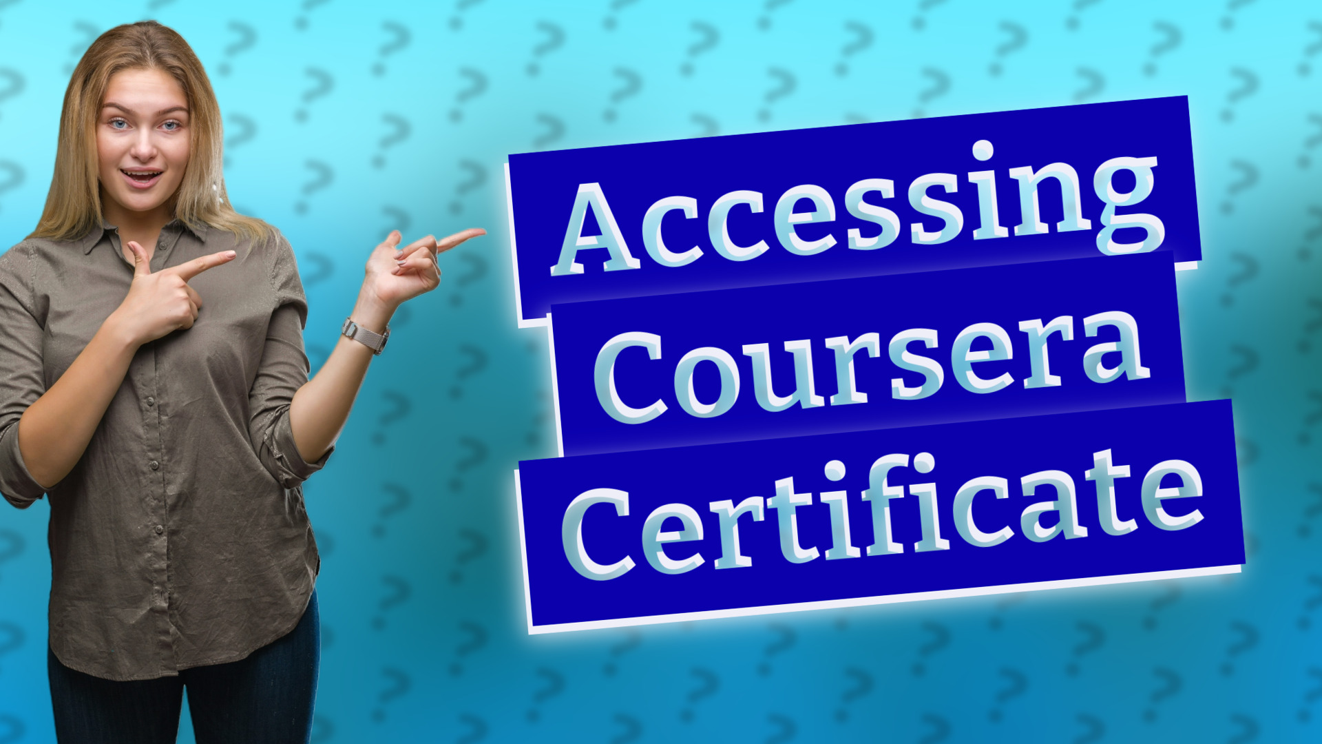 Accessing Coursera Certificate