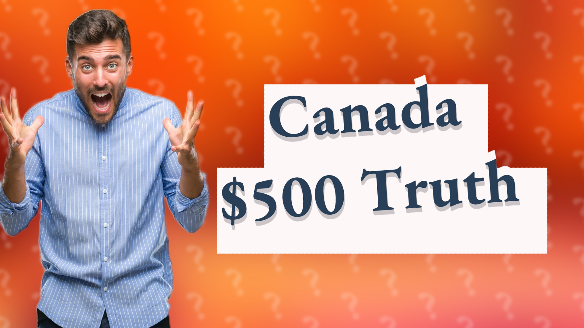 Canada $500 Truth