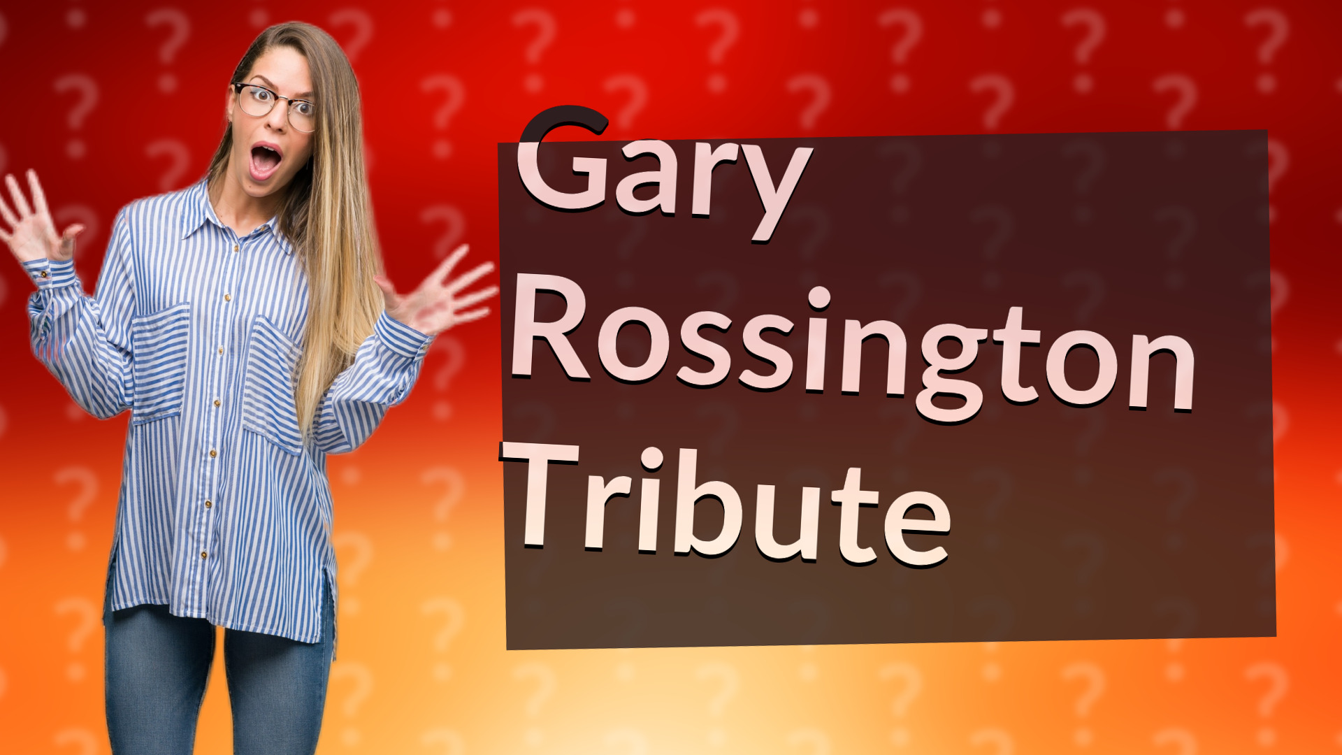 Gary Rossington Tribute