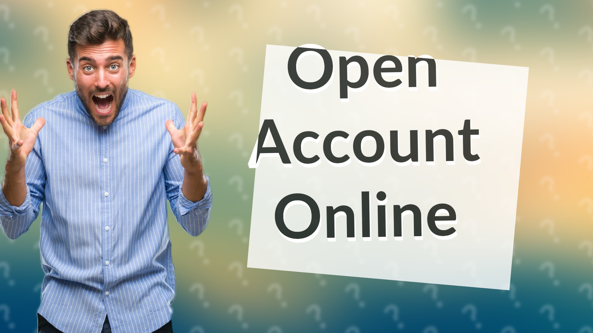Open Account Online