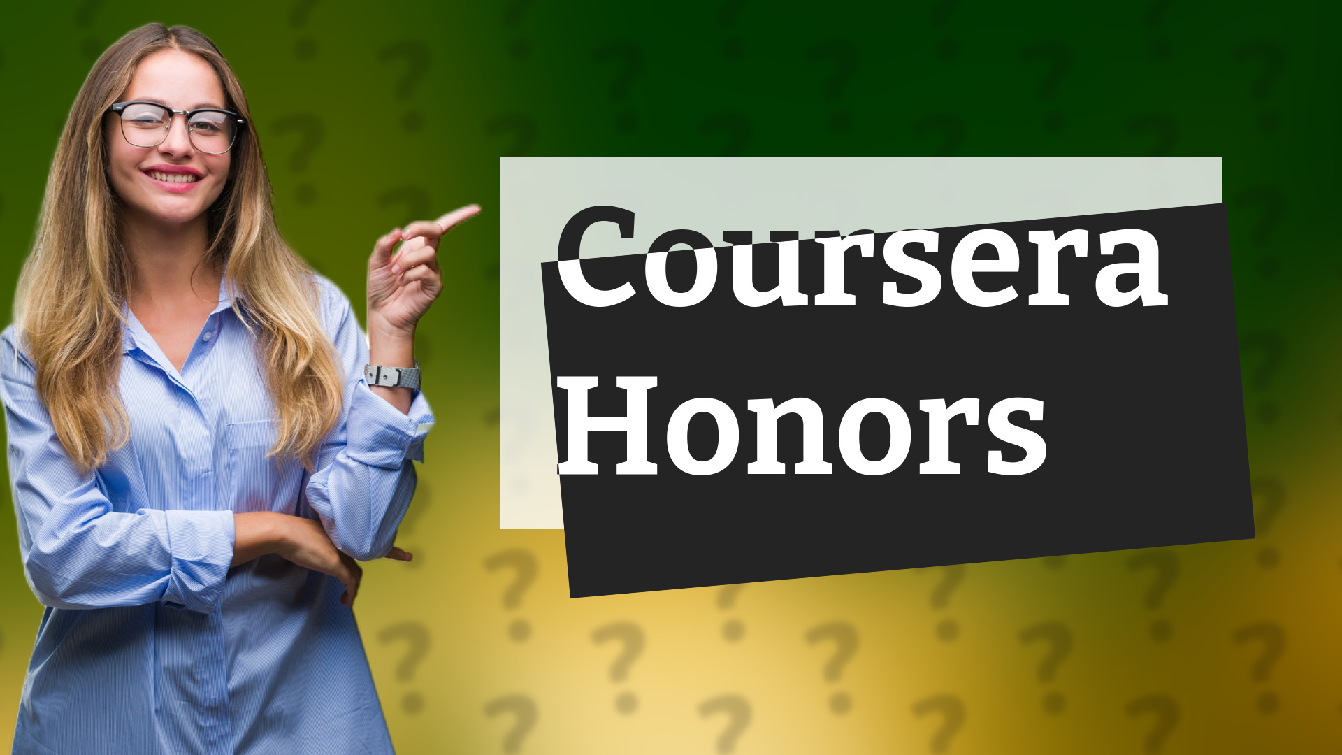 Coursera Honors