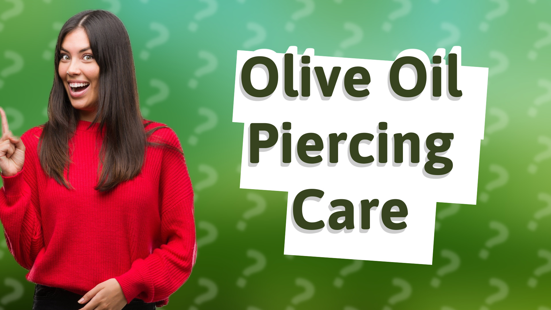 Olive Oil Piercing Care