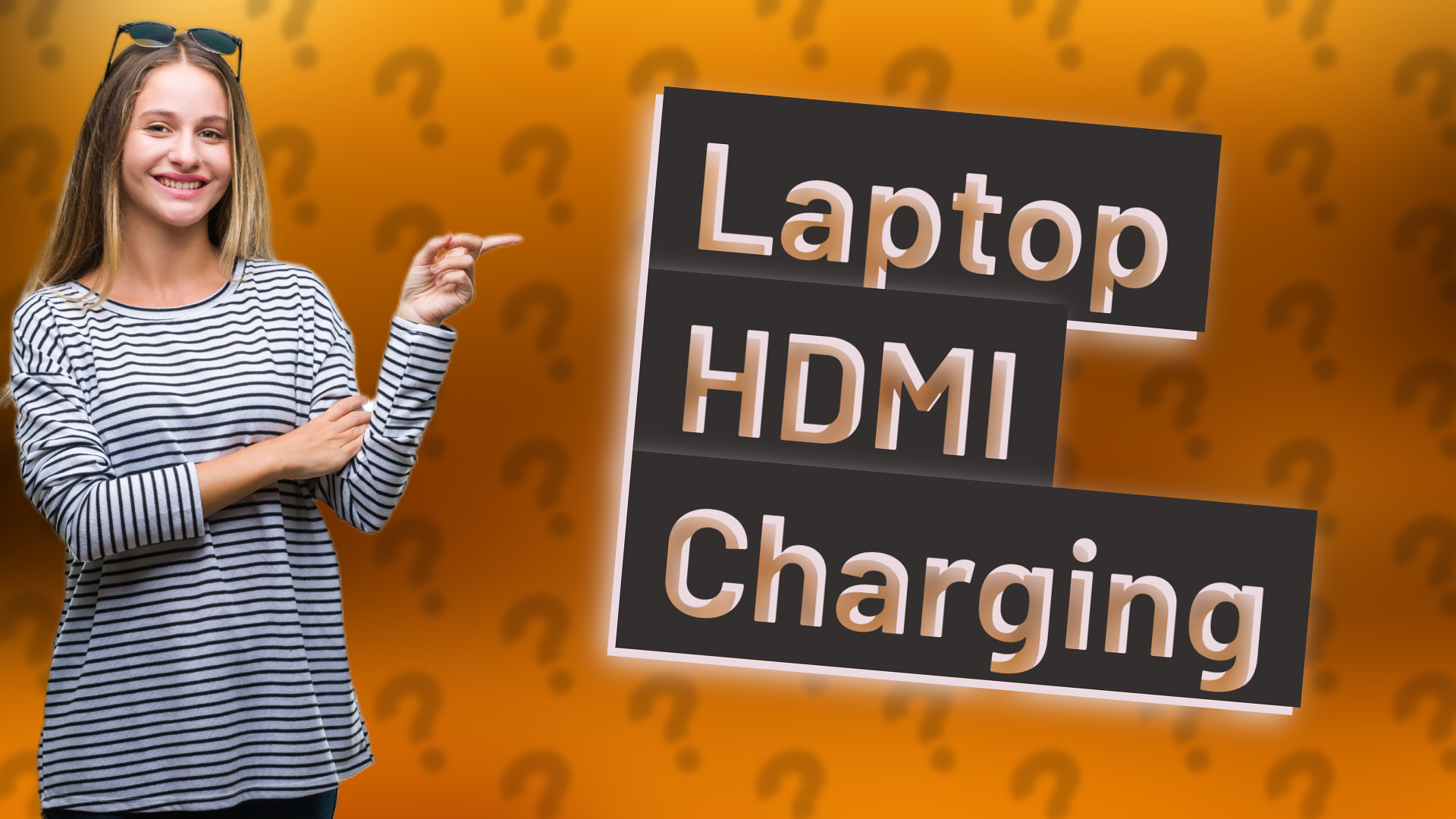 Laptop HDMI Charging