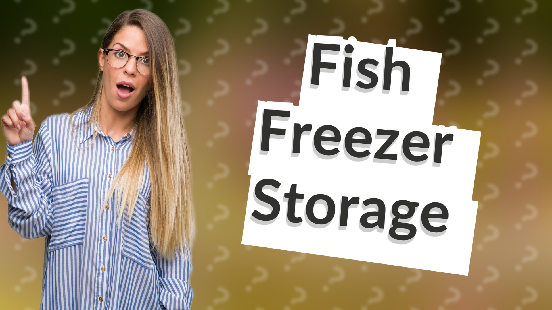 Fish Freezer Storage