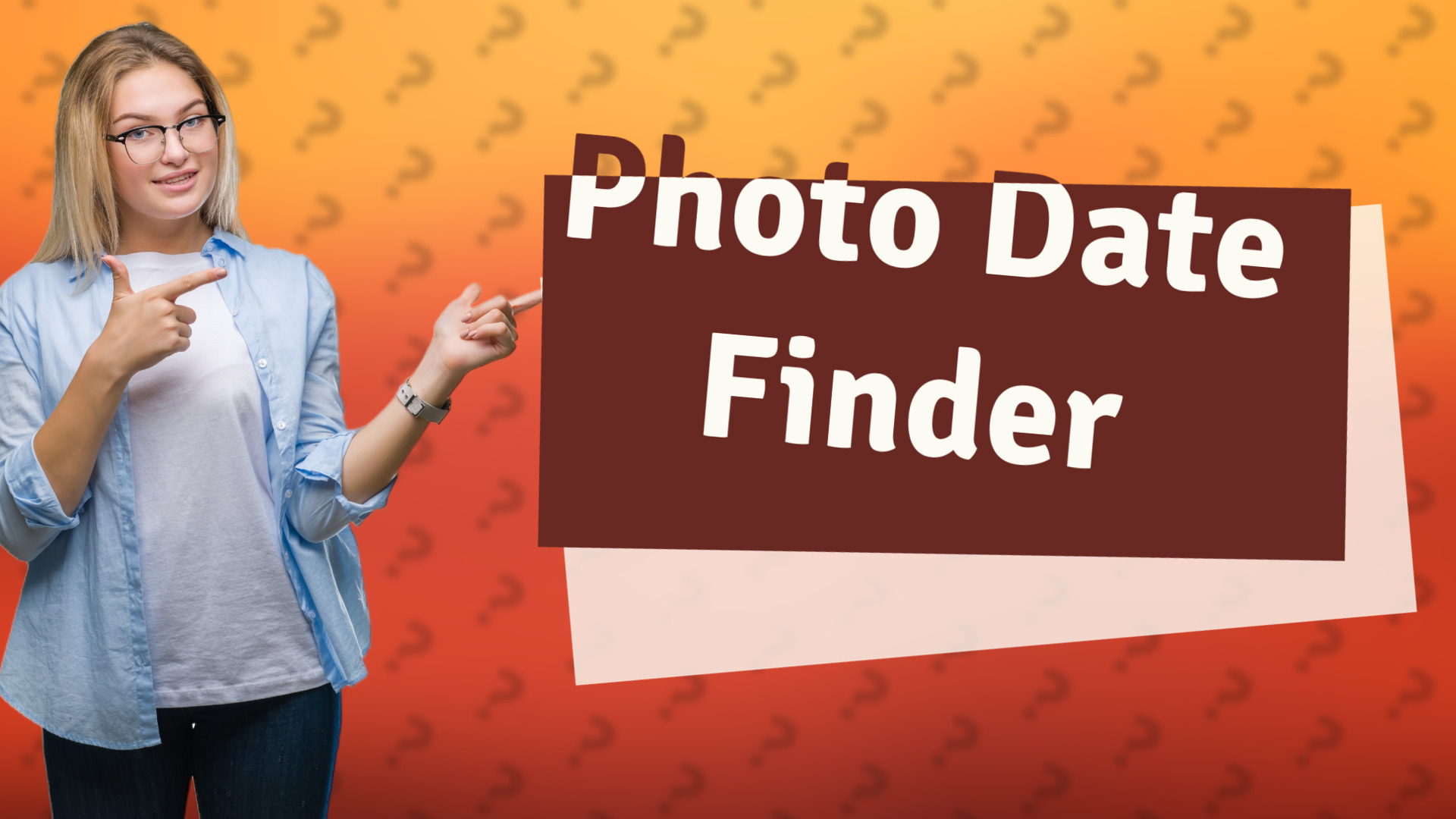 Photo Date Finder