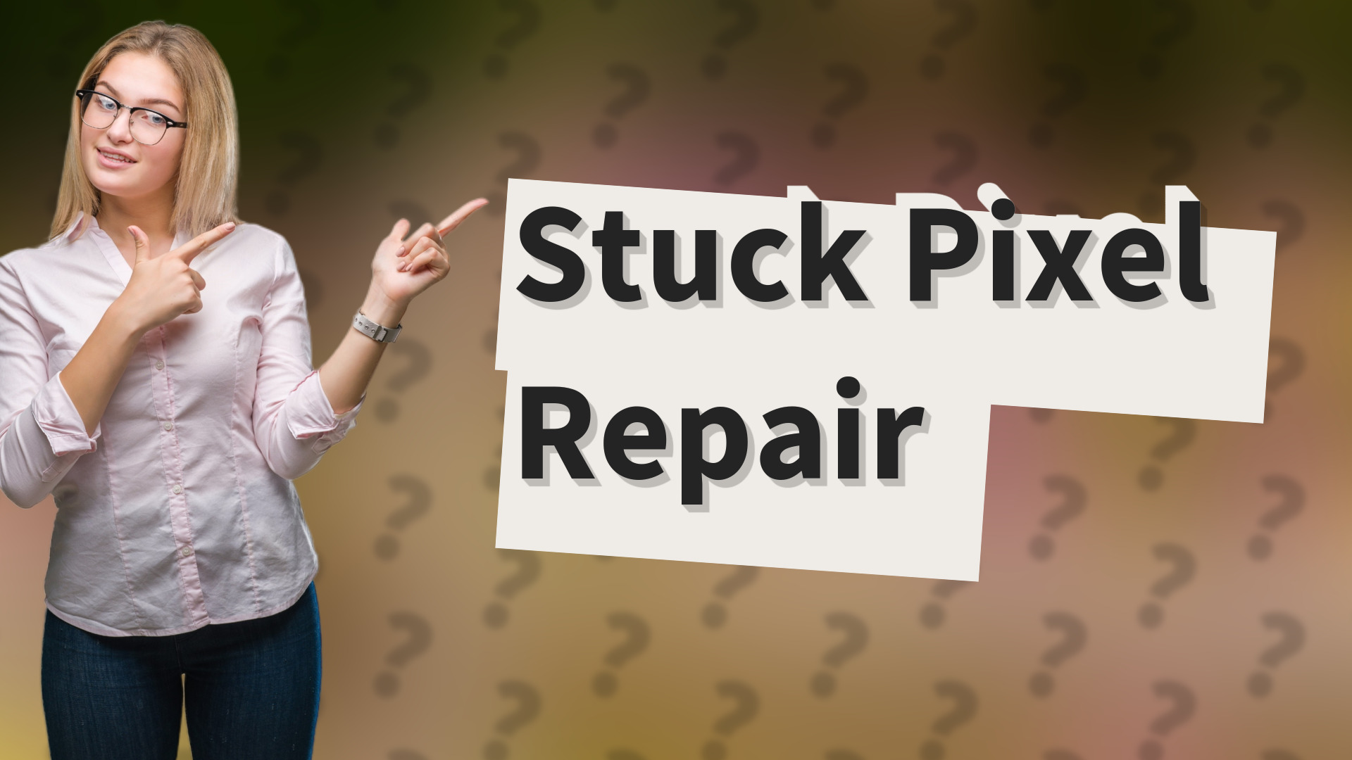 Stuck Pixel Repair