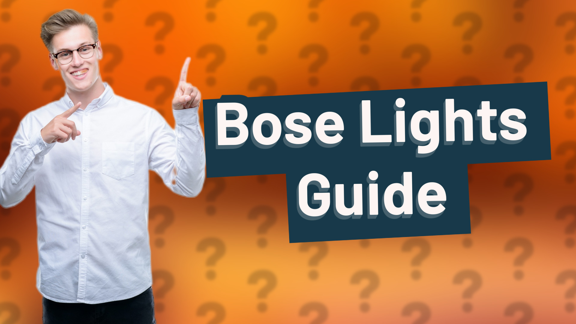Bose Lights Guide