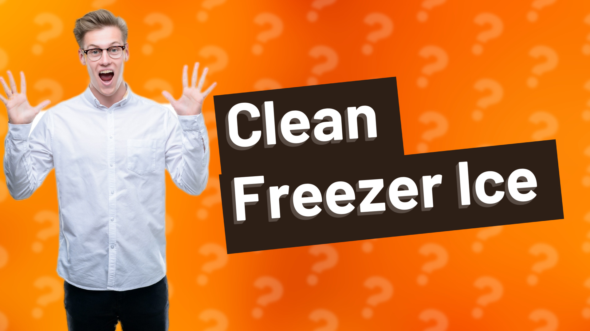 Clean Freezer Ice