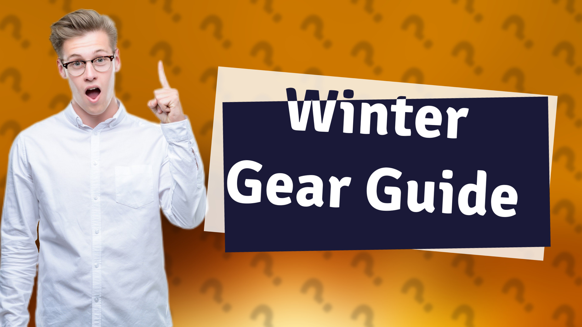 Winter Gear Guide