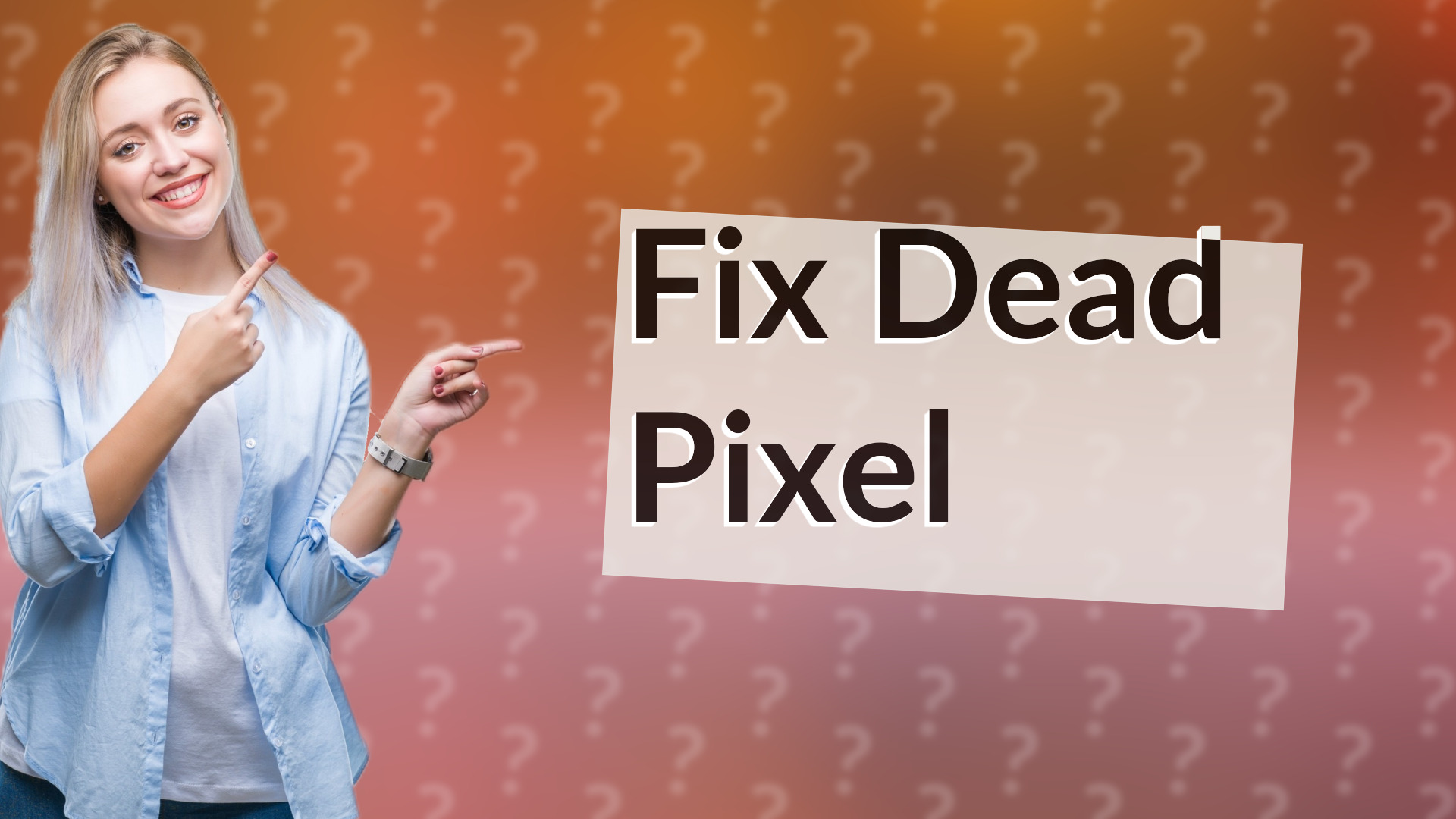 Fix Dead Pixel