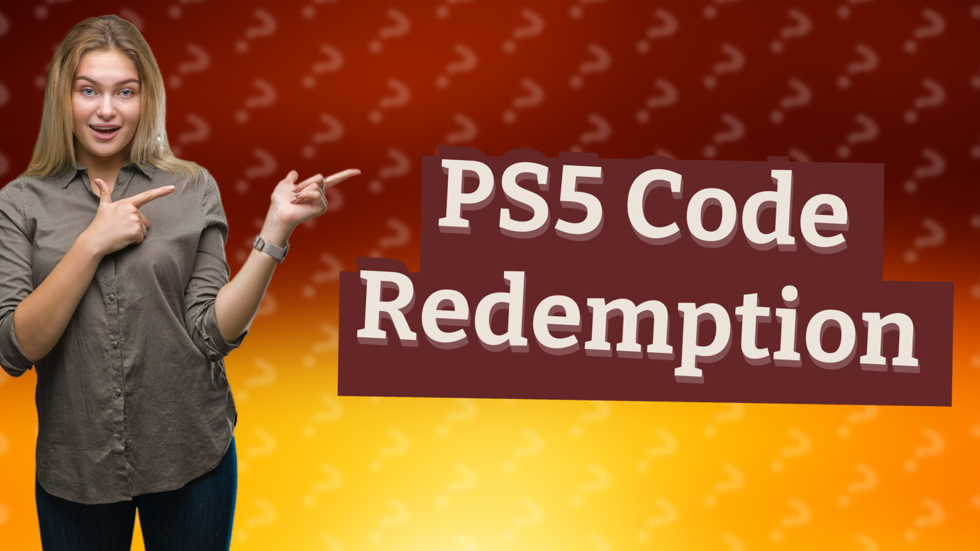 PS5 Code Redemption
