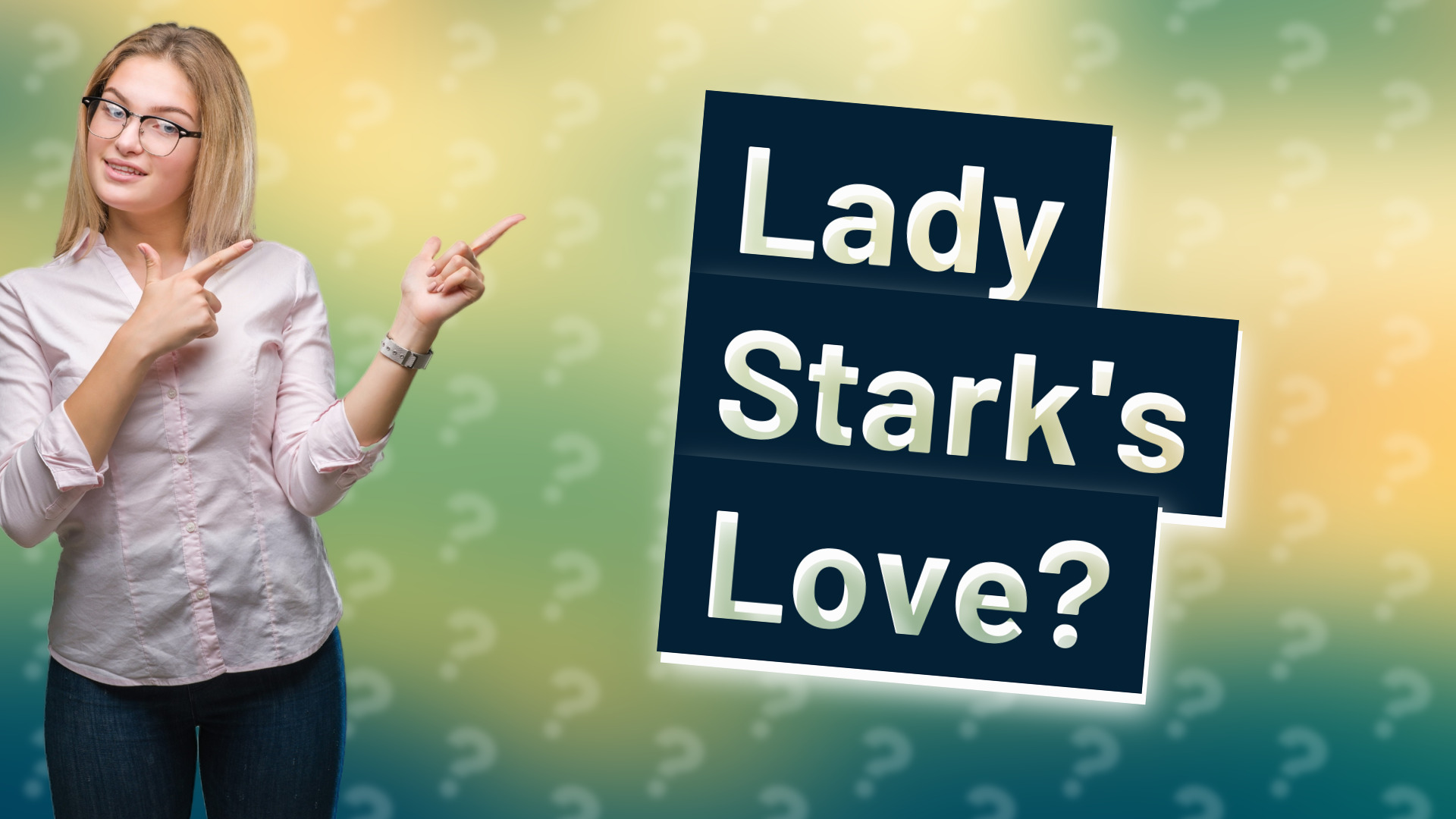 Lady Stark's Love?