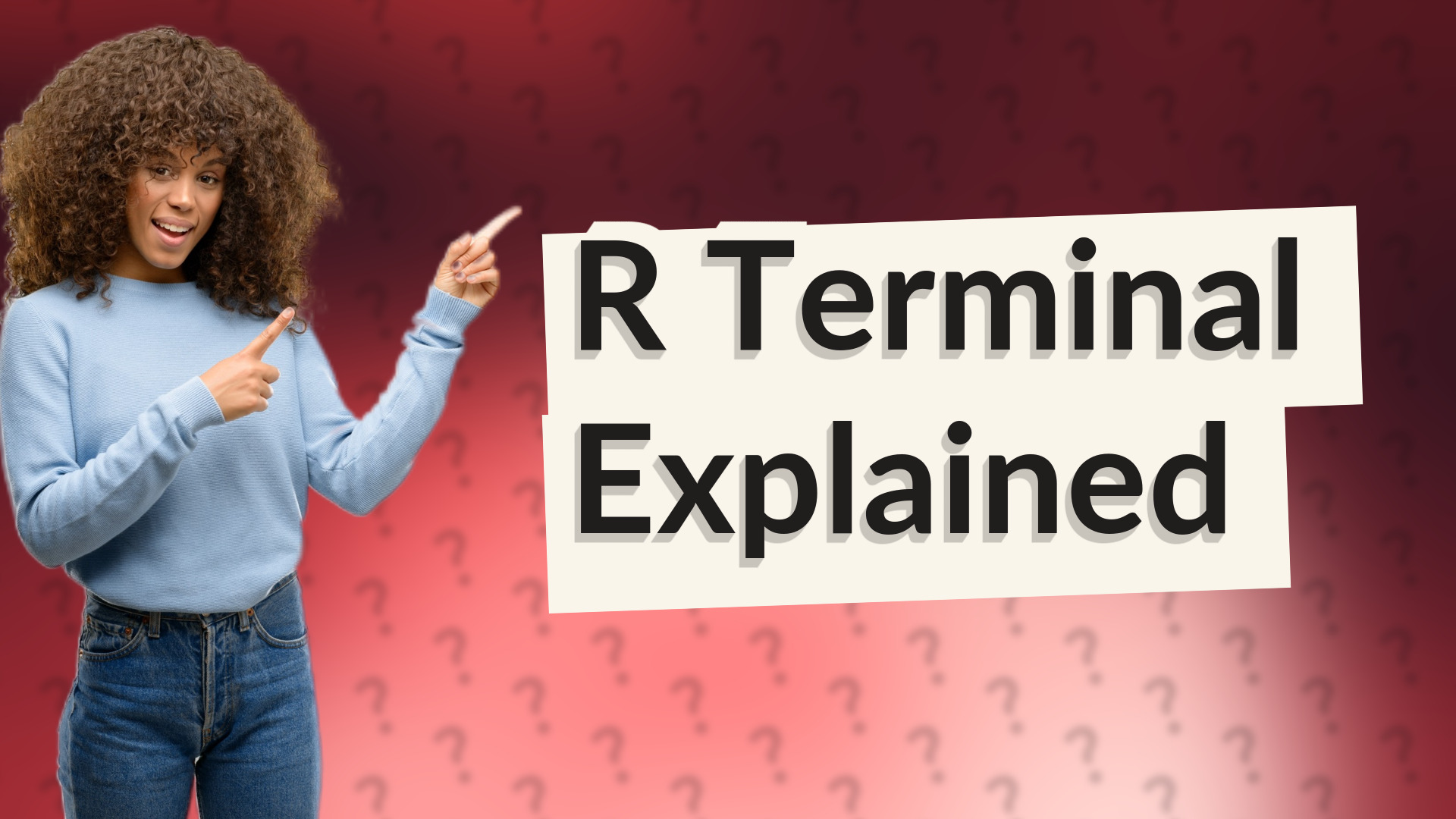 R Terminal Explained