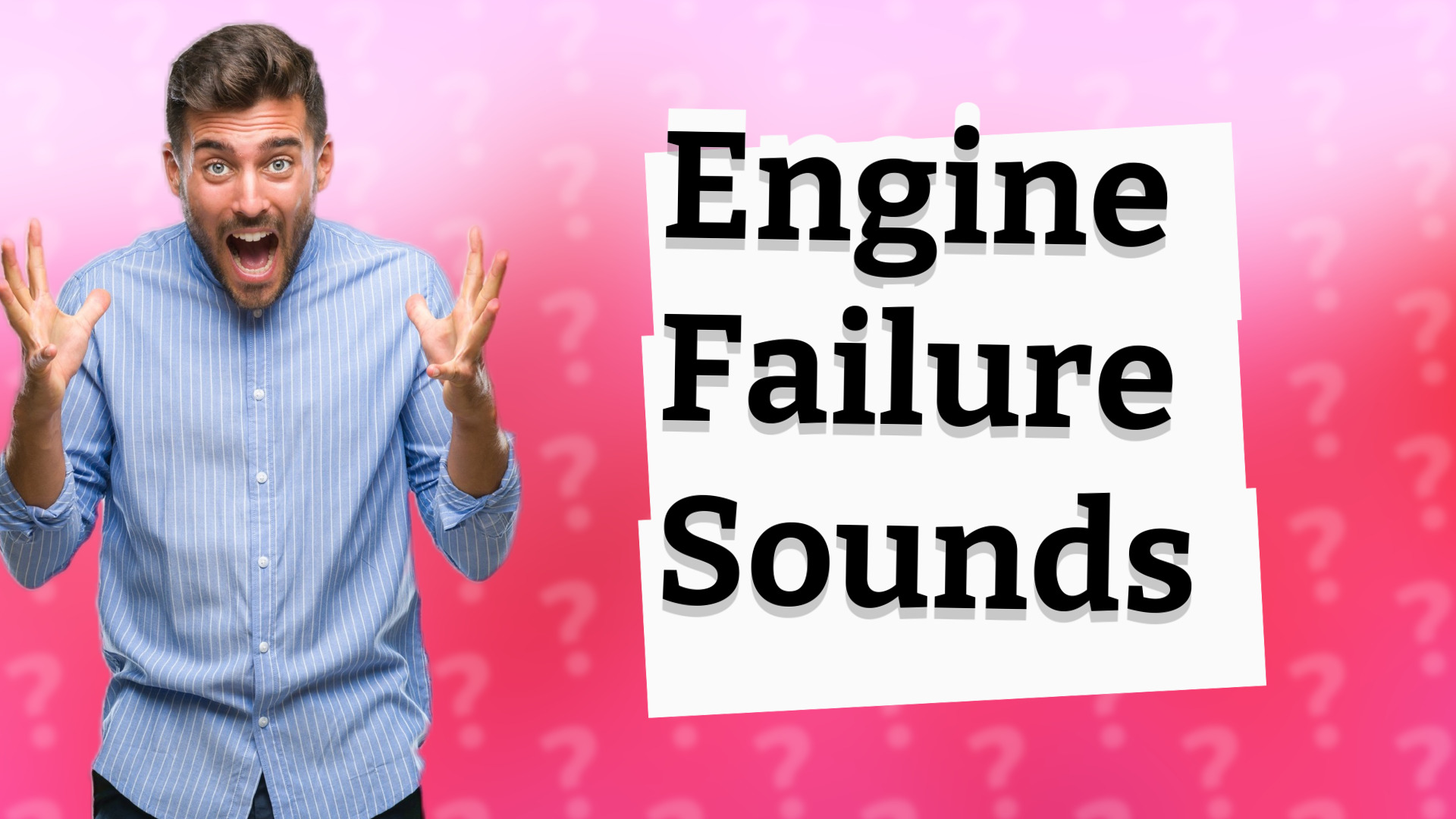 Engine Failure Sounds