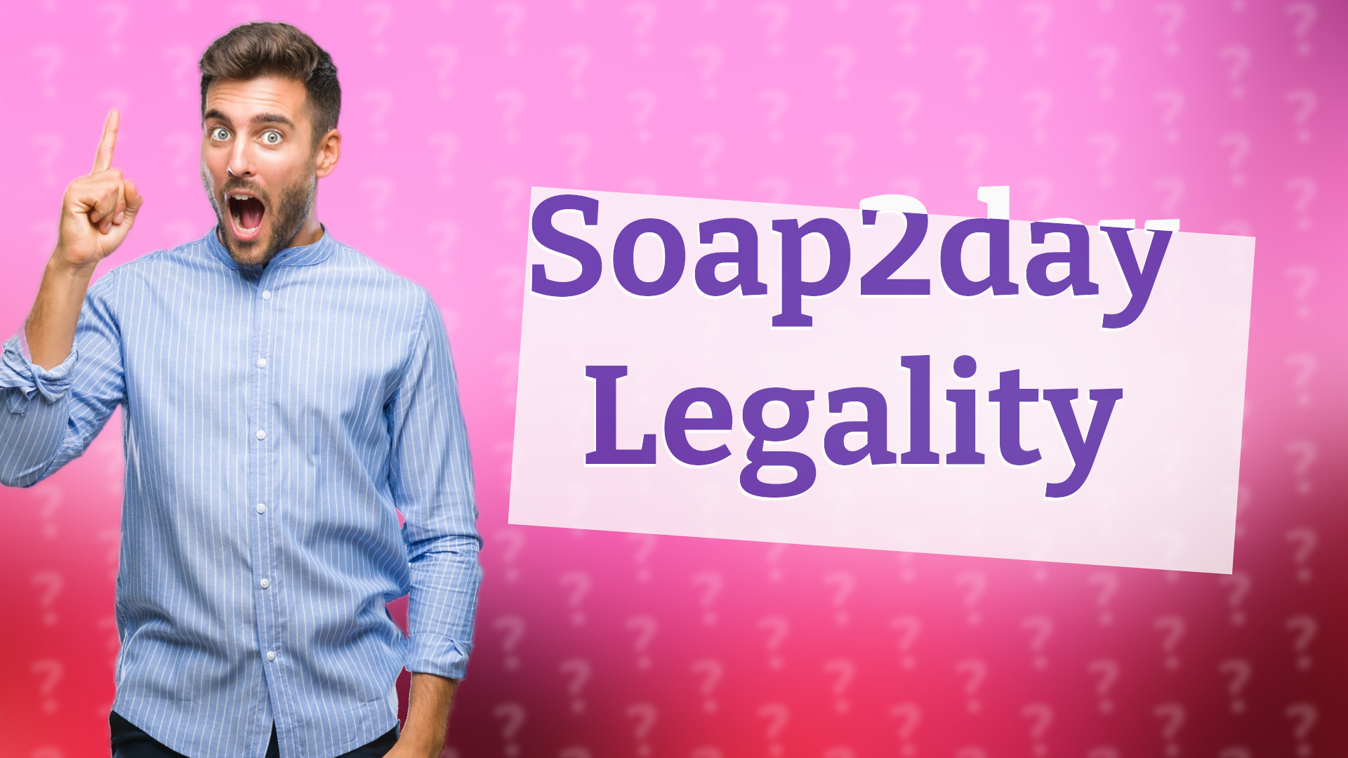 Soap2day Legality