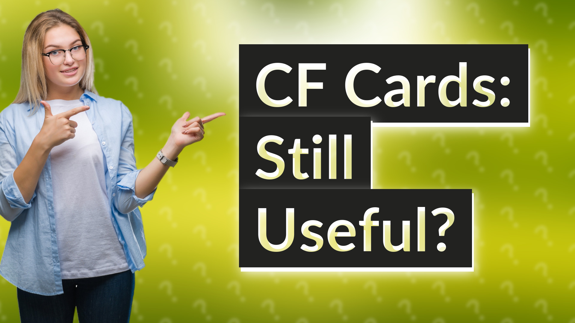 CF Cards: Still Useful?