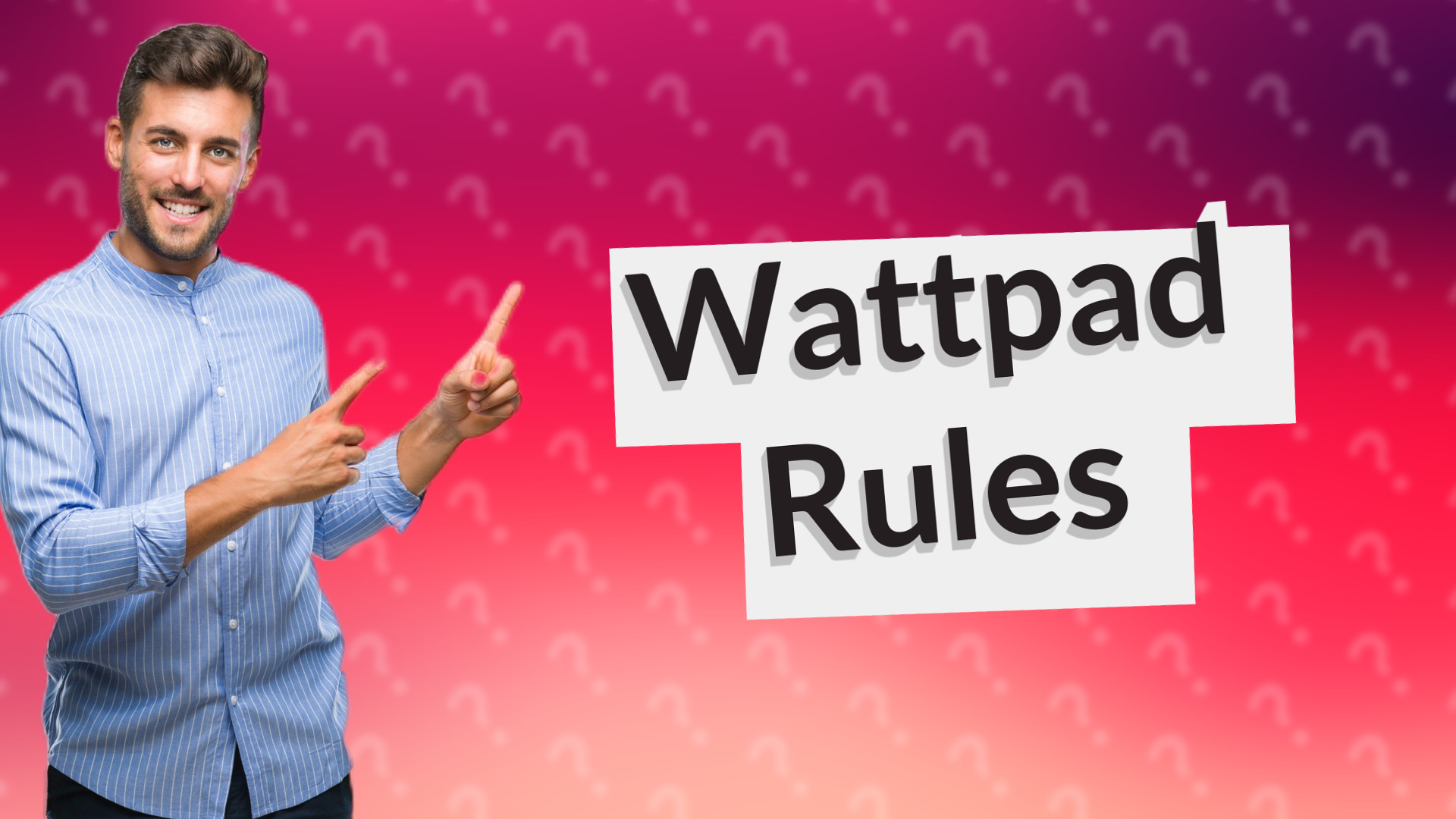 Wattpad Rules