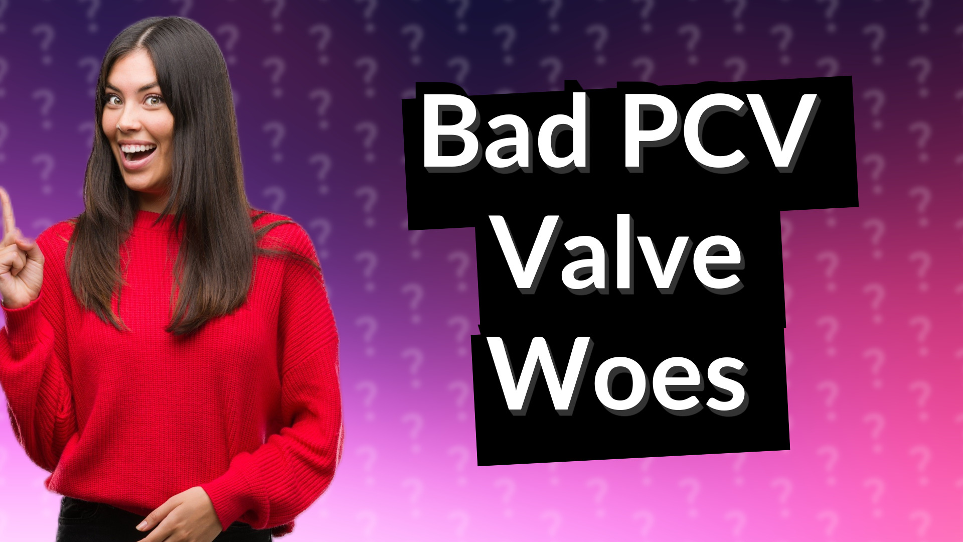 Bad PCV Valve Woes