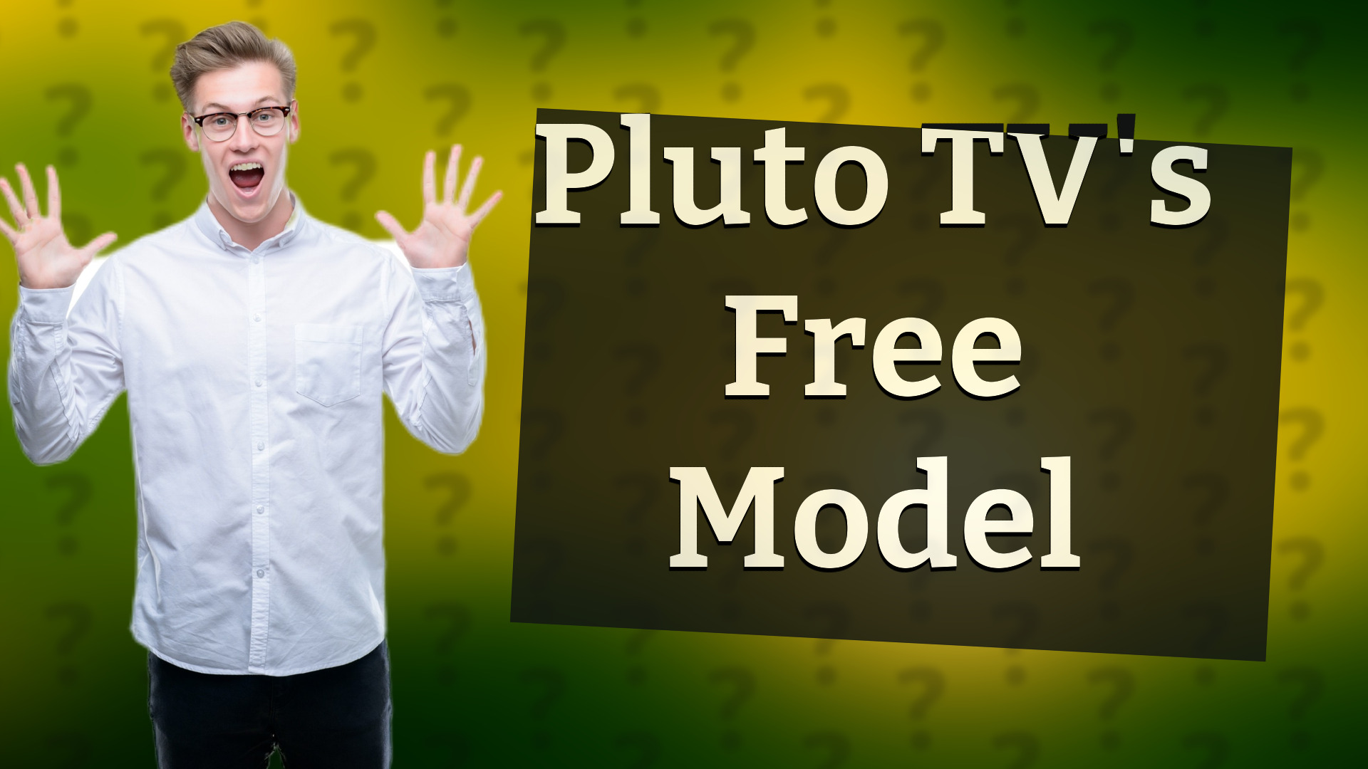 Pluto TV's Free Model