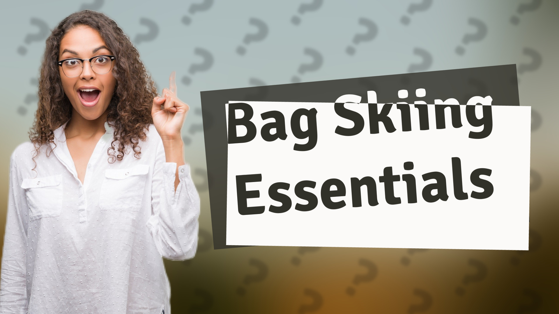 Bag Skiing Essentials