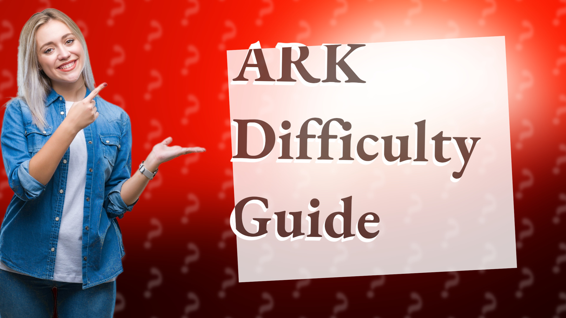 ARK Difficulty Guide