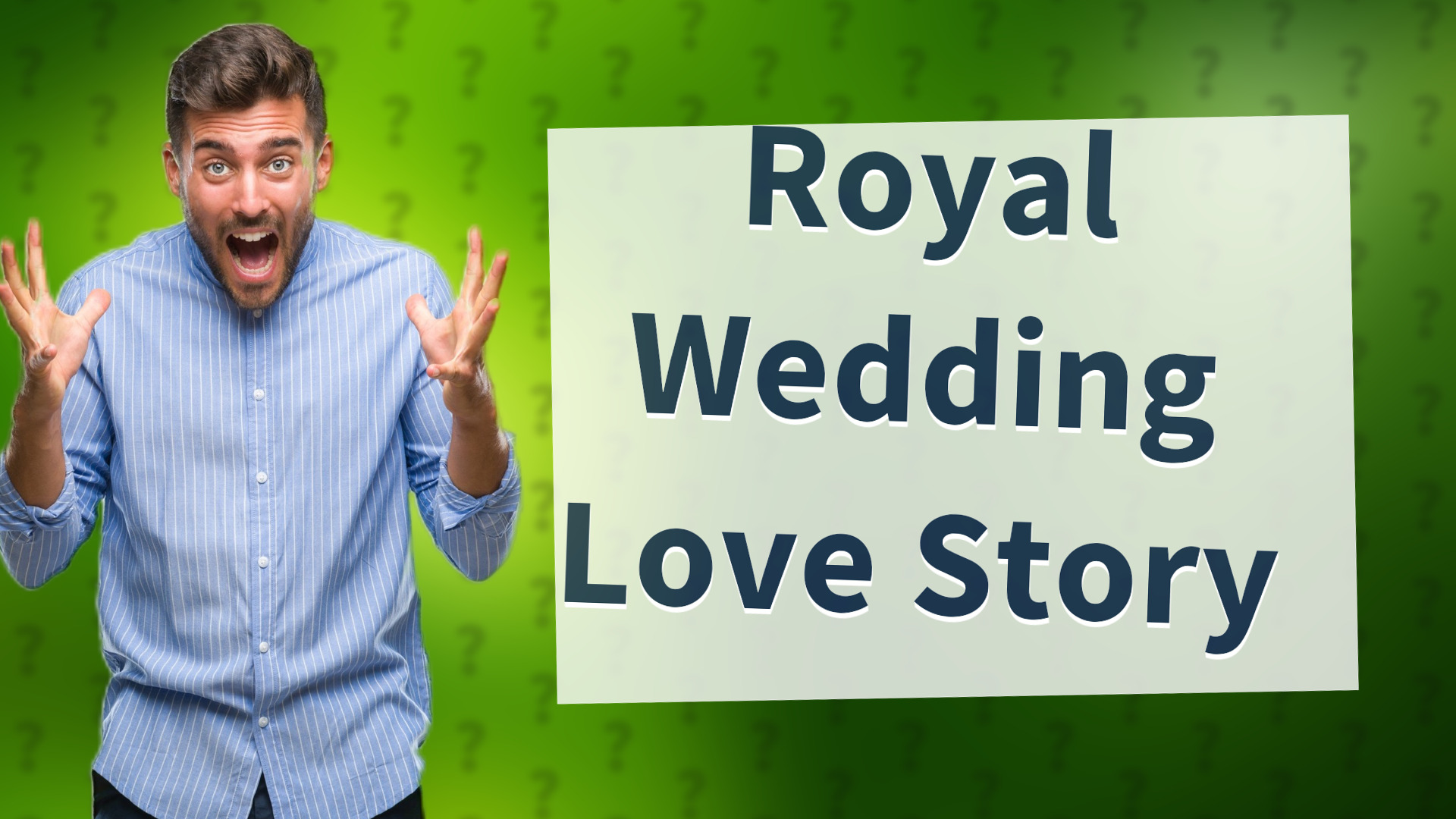 Royal Wedding Love Story