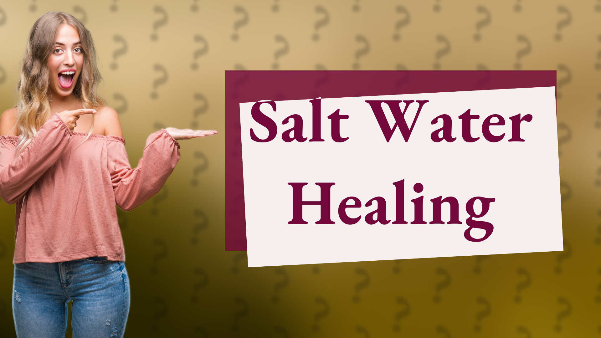 Salt Water Healing