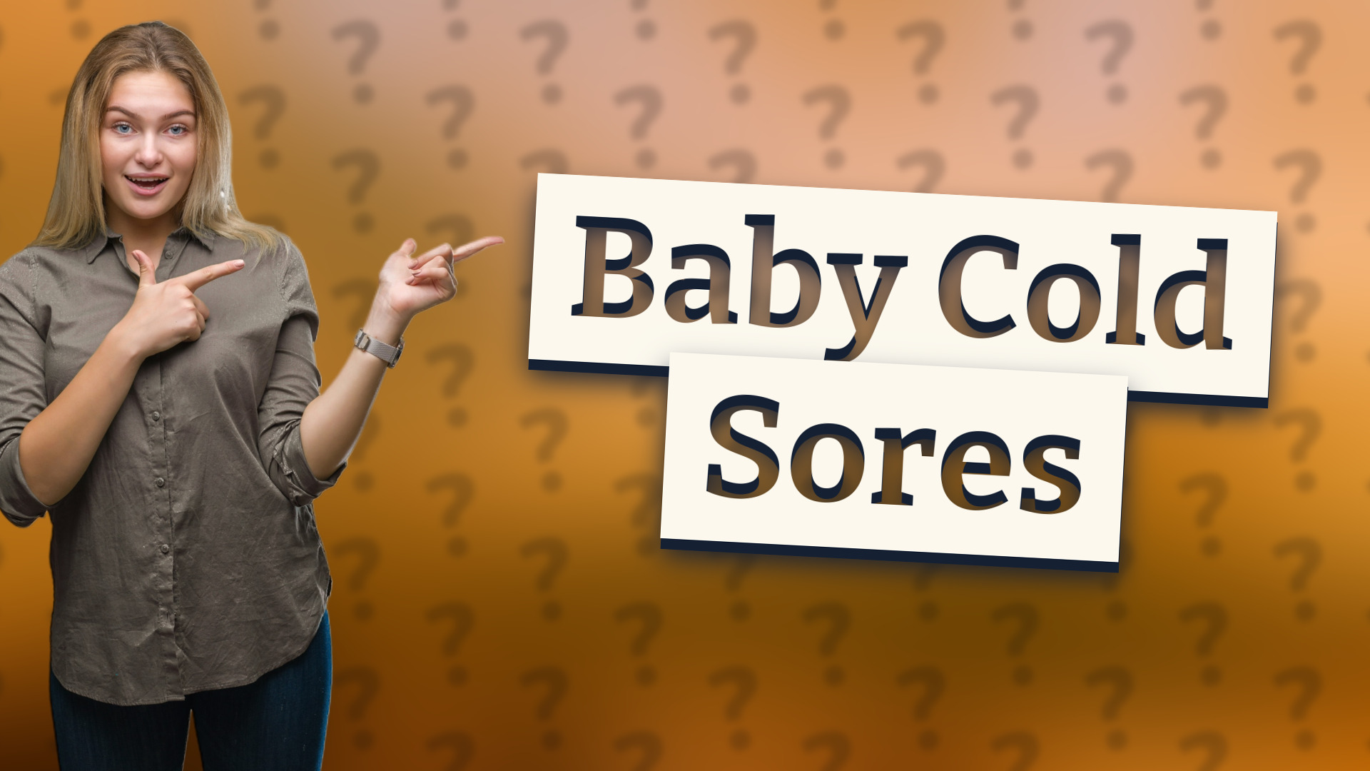 Baby Cold Sores