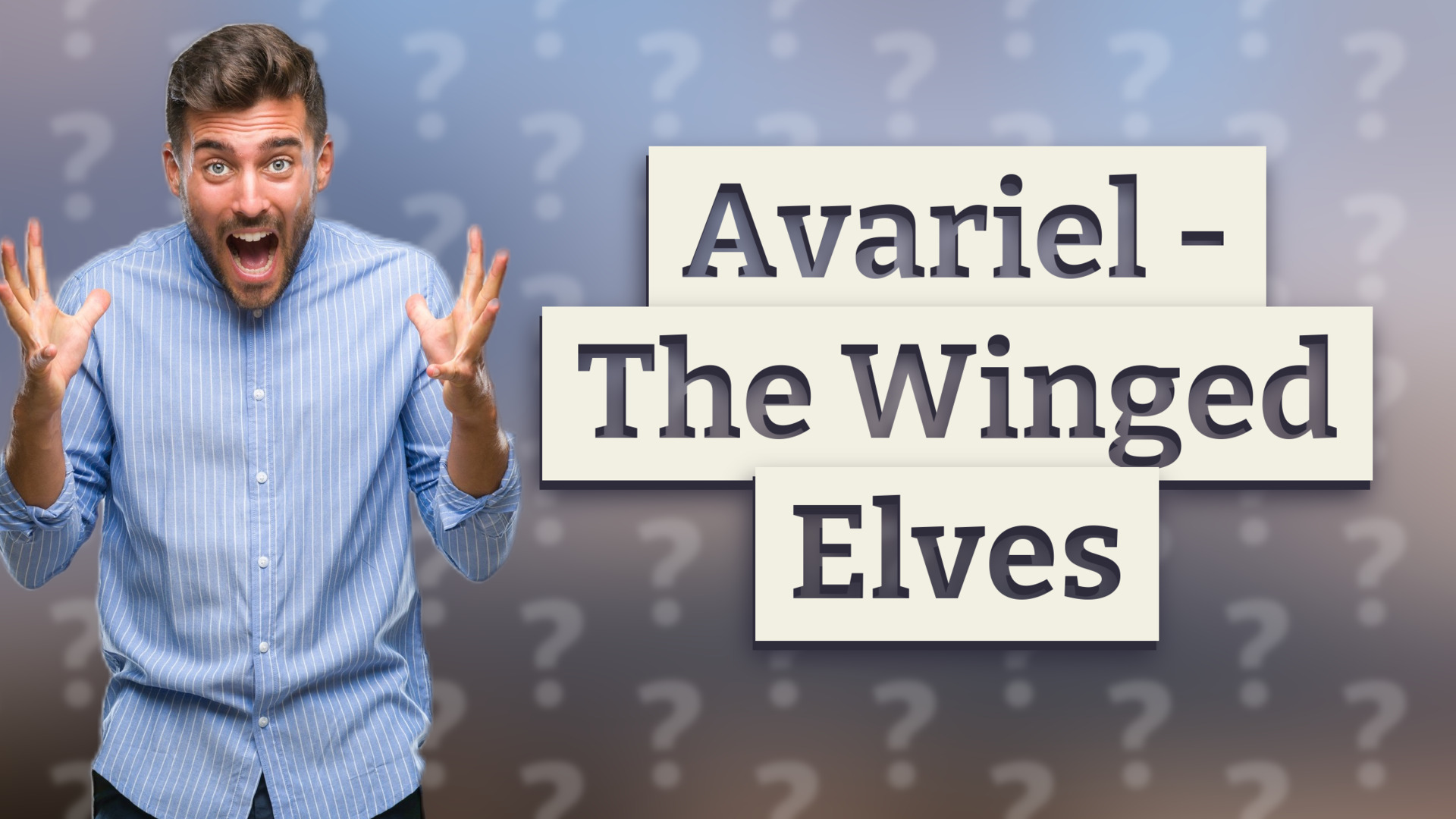 Avariel - The Winged Elves