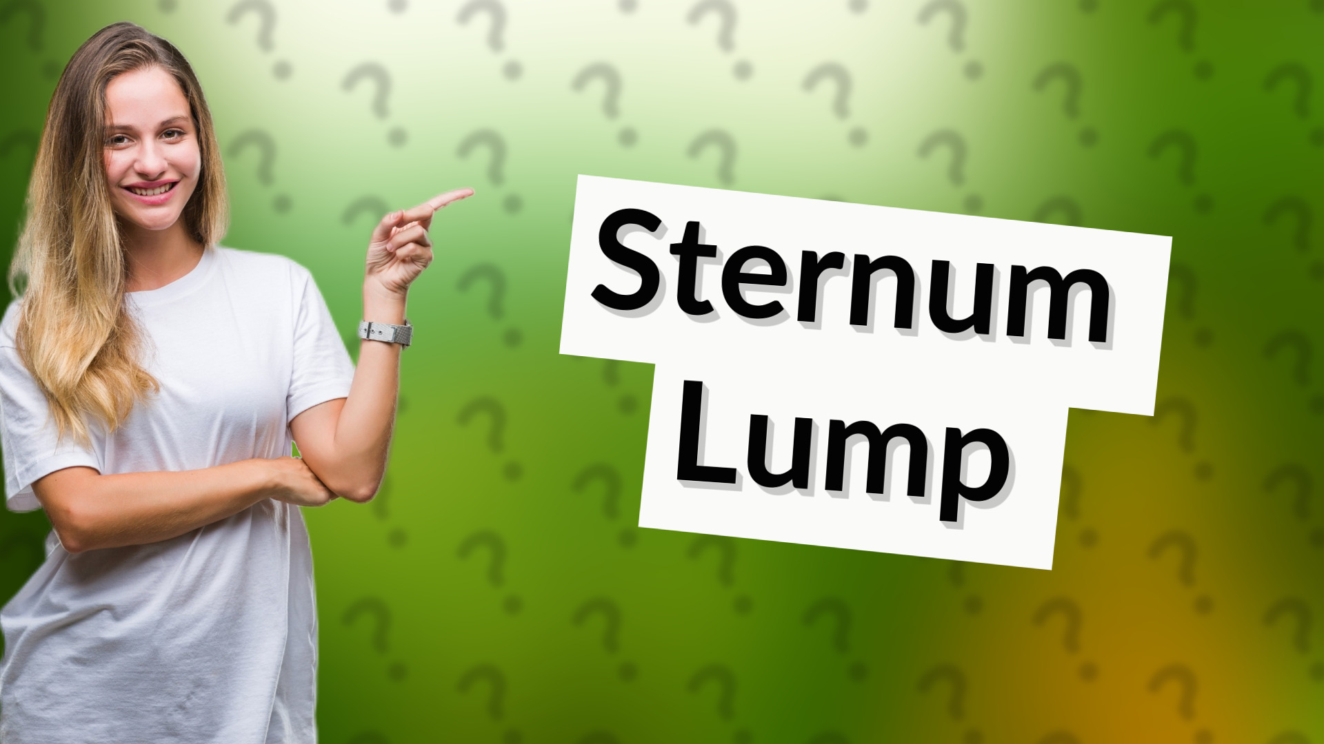 Sternum Lump