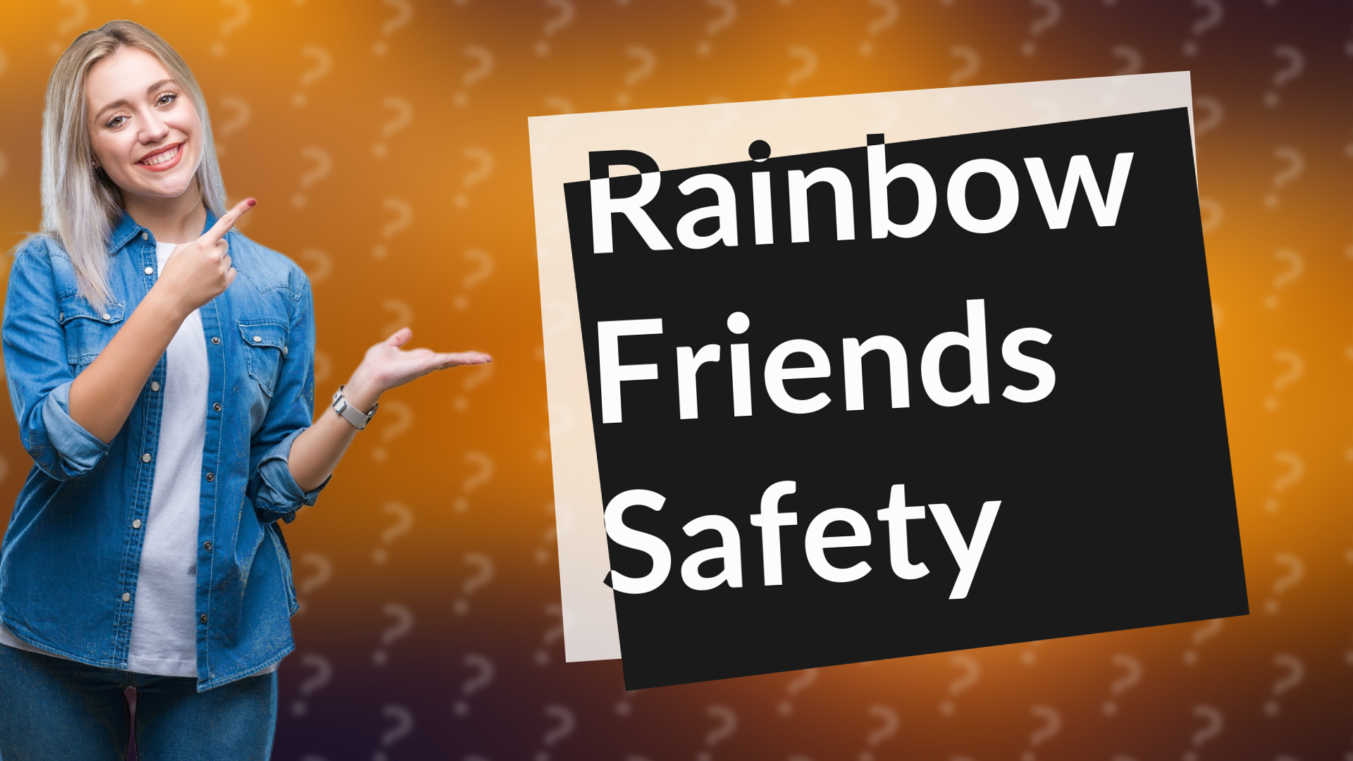 Rainbow Friends Safety