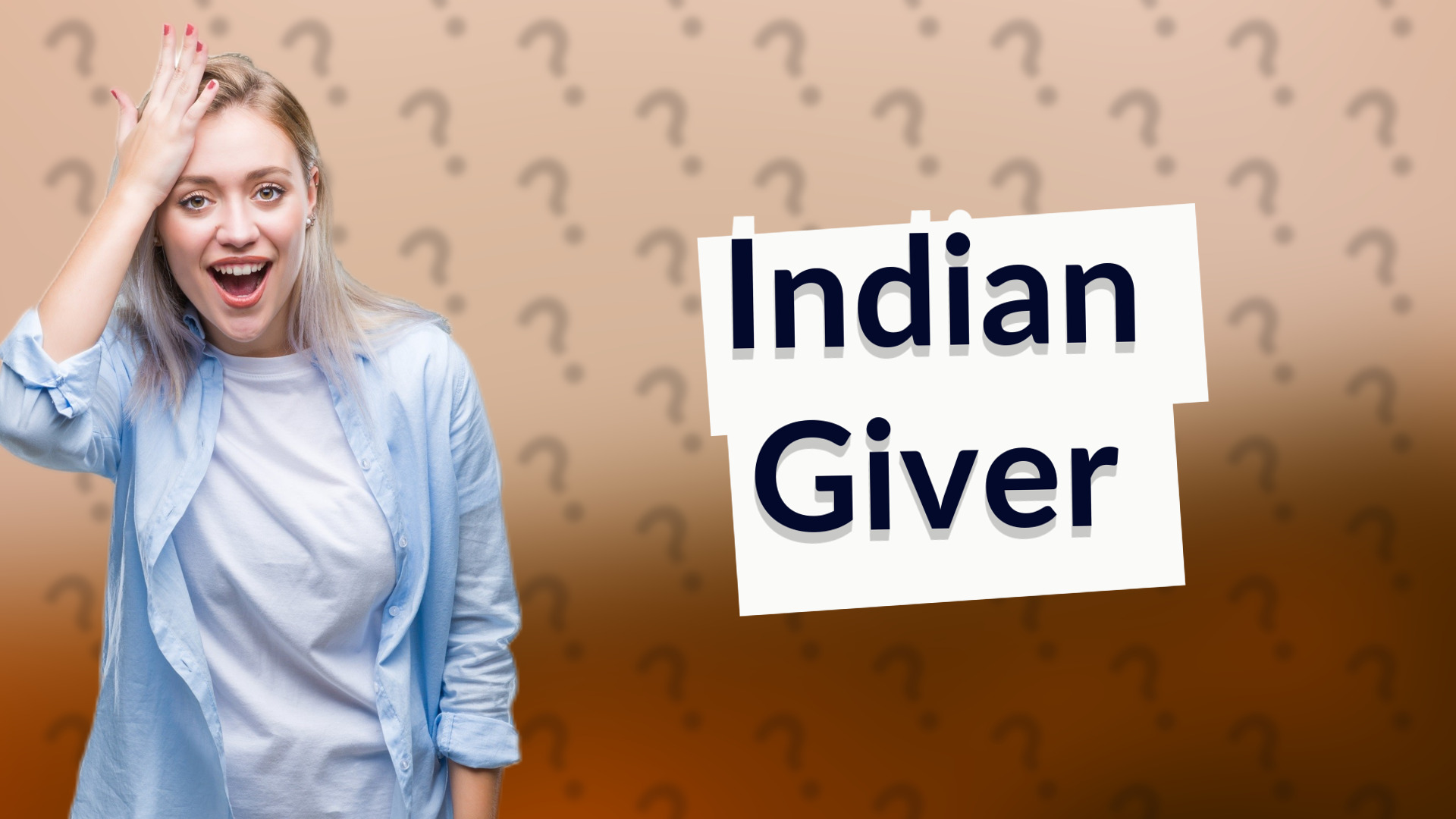 Indian Giver