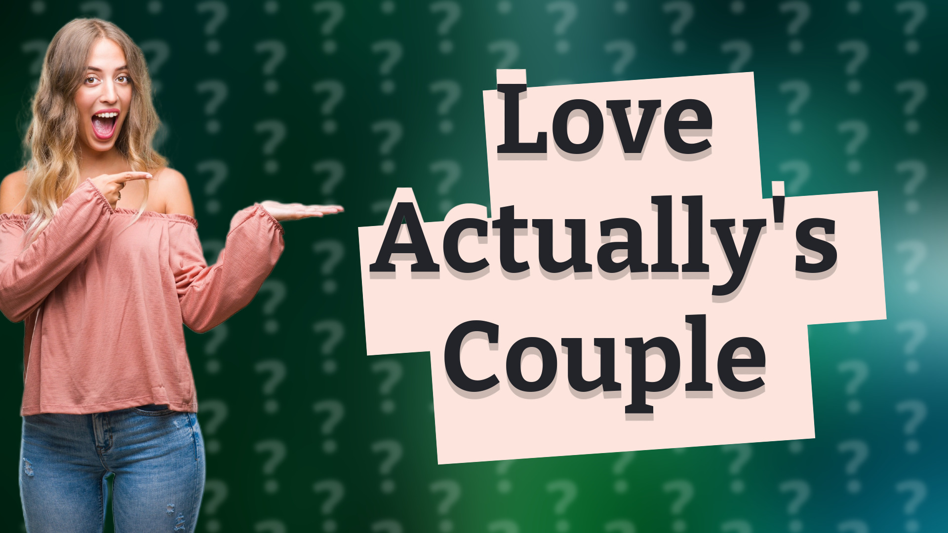 Love Actually's Couple