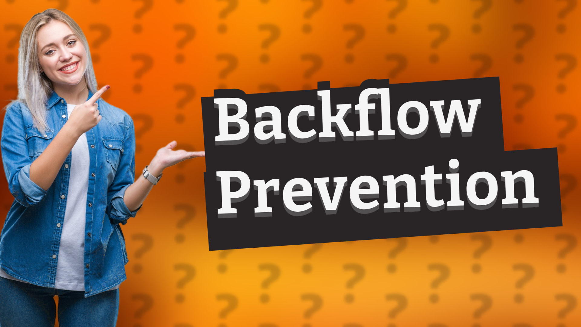 Backflow Prevention
