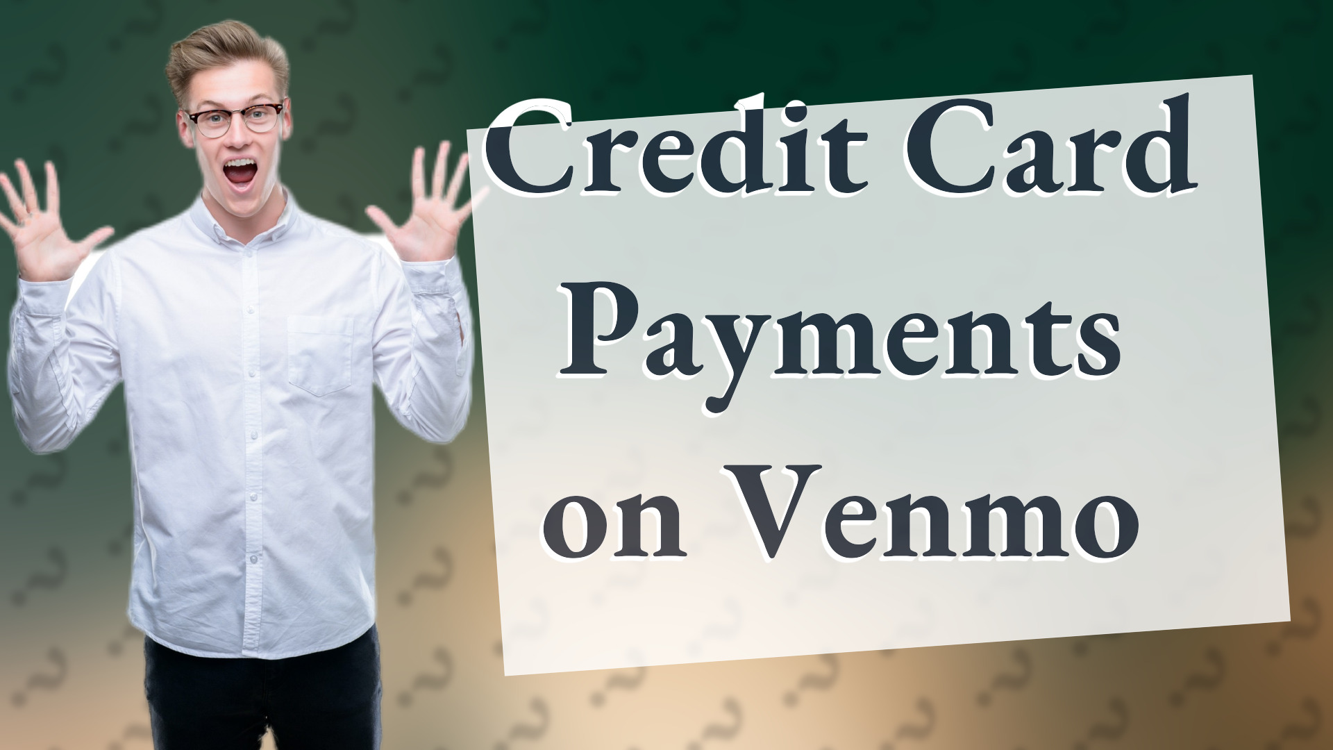 Credit Card Payments on Venmo