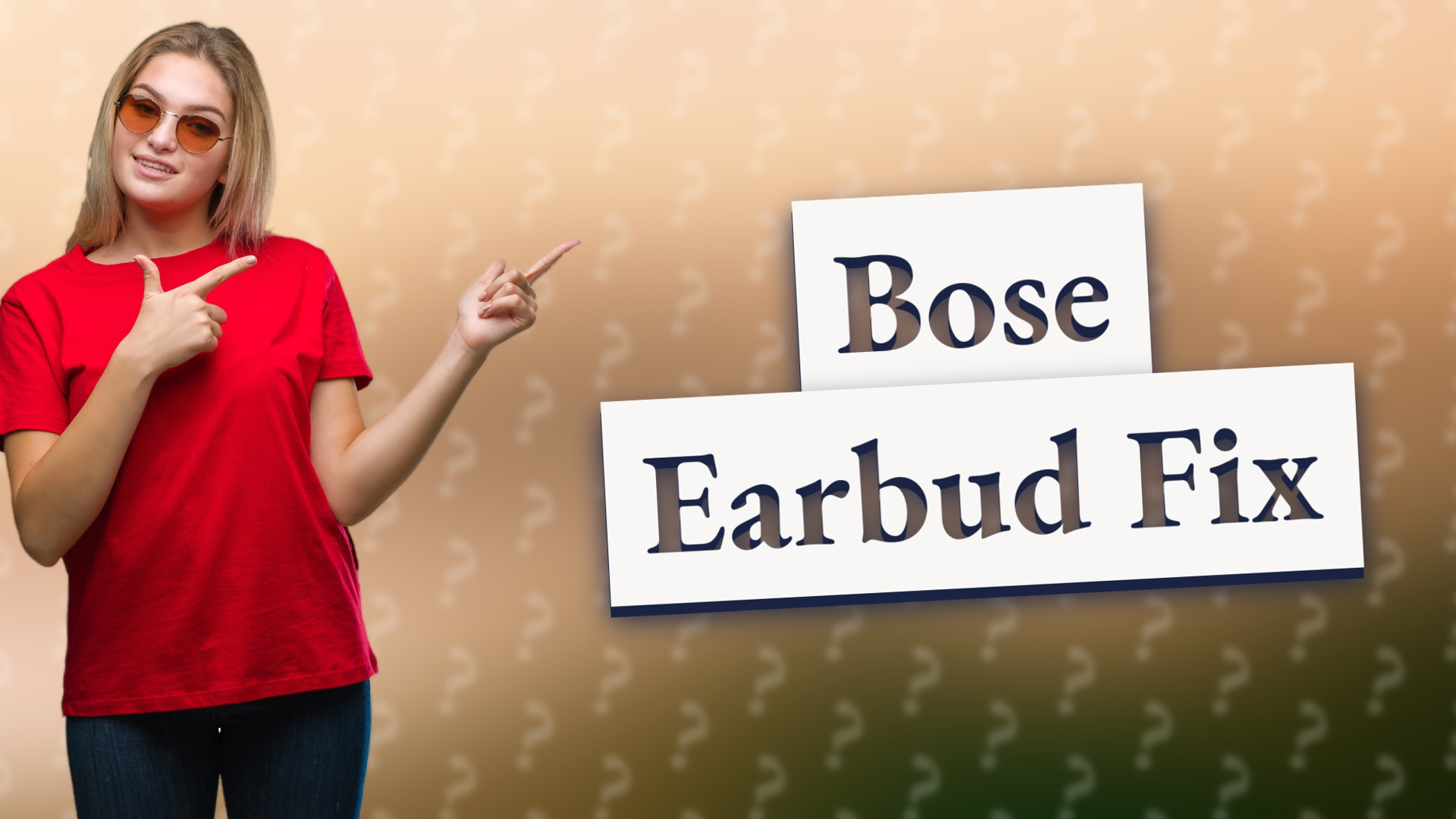 Bose Earbud Fix