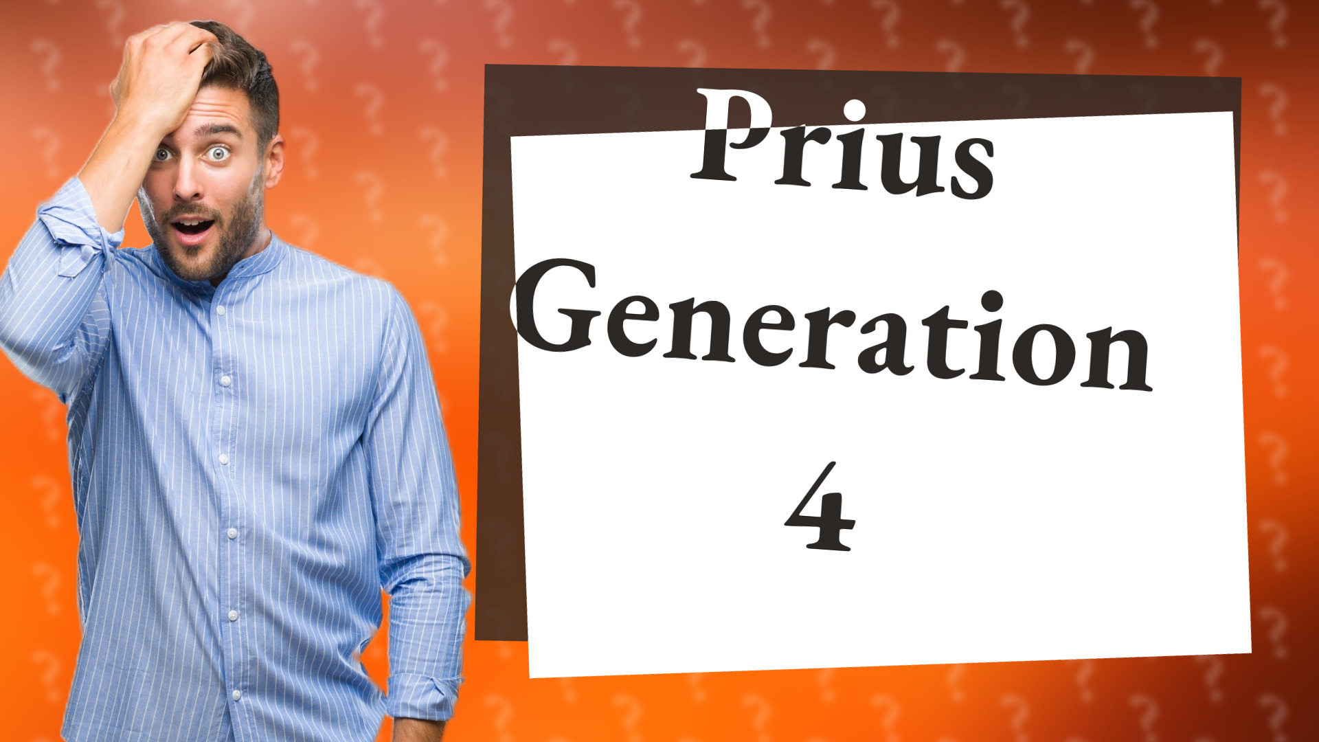 Prius Generation 4