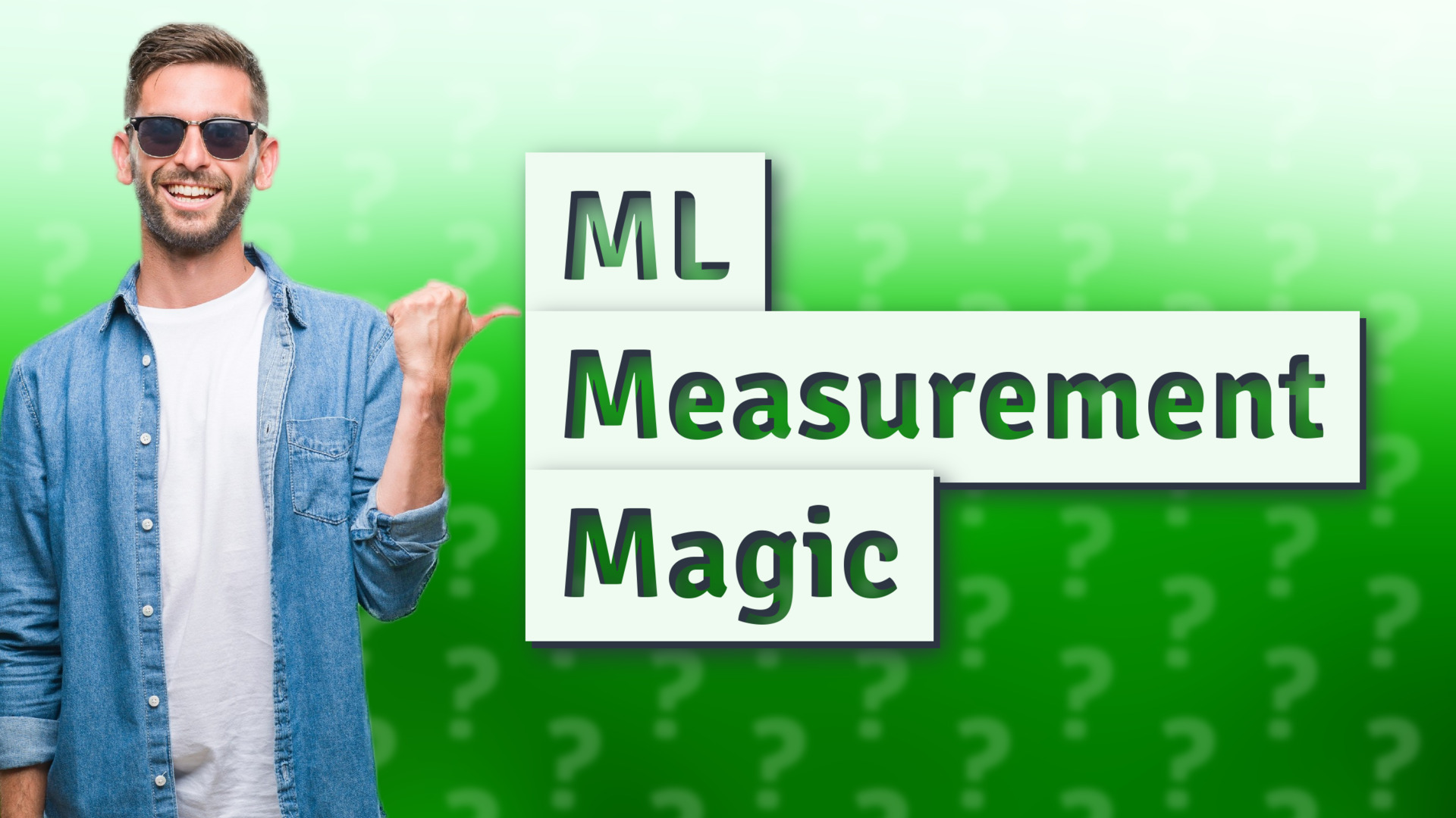 ML Measurement Magic